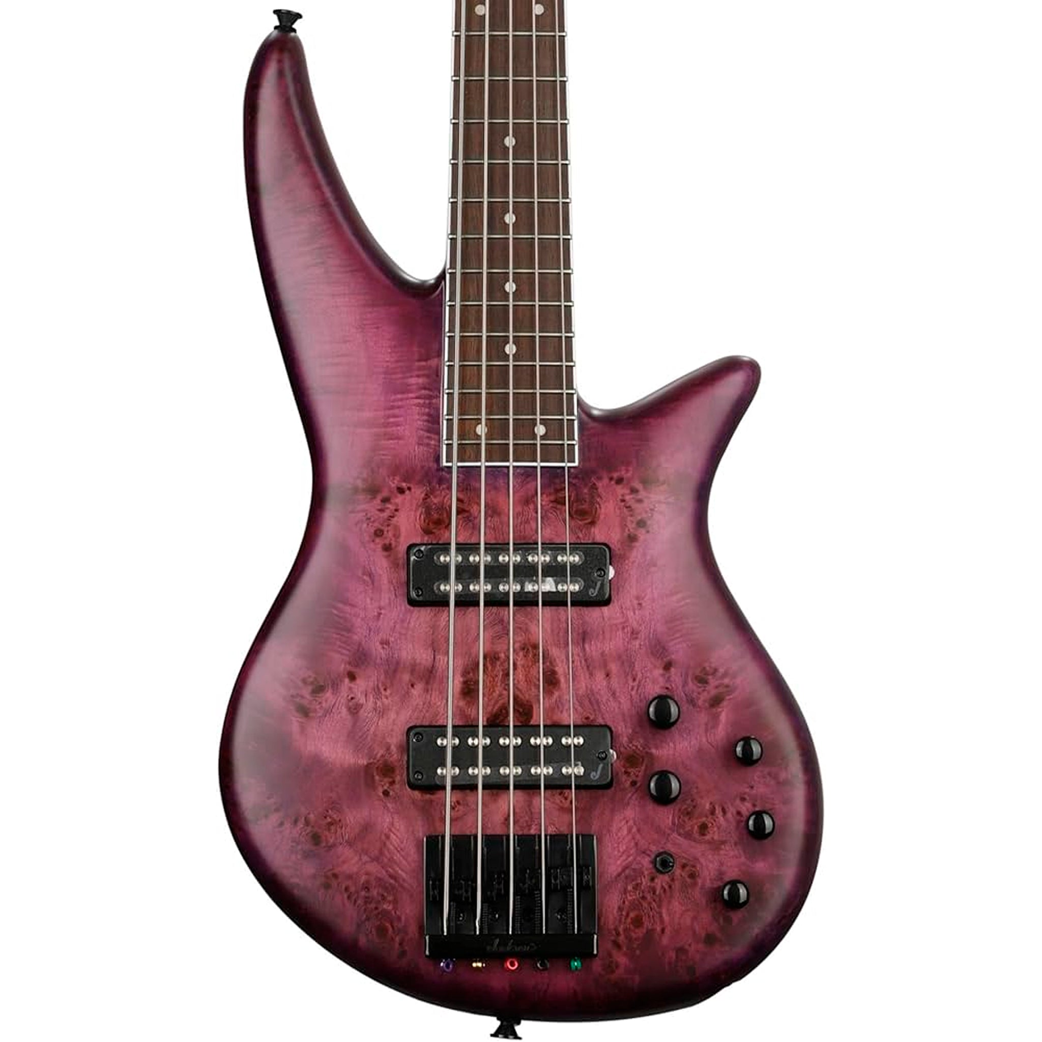 BAJO JACKSON X SERIES SPECTRA BASS SBXP V, TRANSPARENT PURPLE BURST