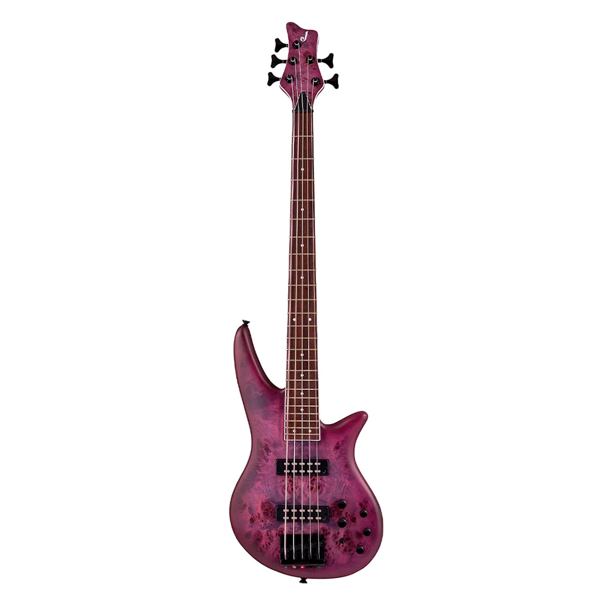 BAJO JACKSON X SERIES SPECTRA BASS SBXP V, TRANSPARENT PURPLE BURST