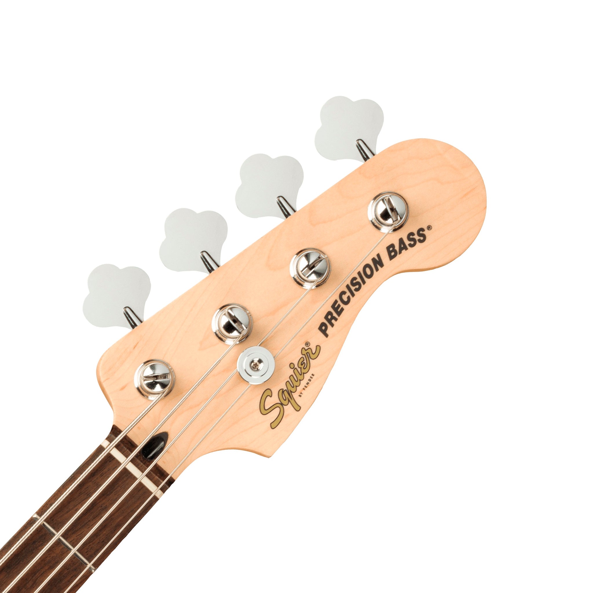 BAJO SQUIER MINI PRECISION BASS, LAUREL WHITE PICKGUARD BLACK