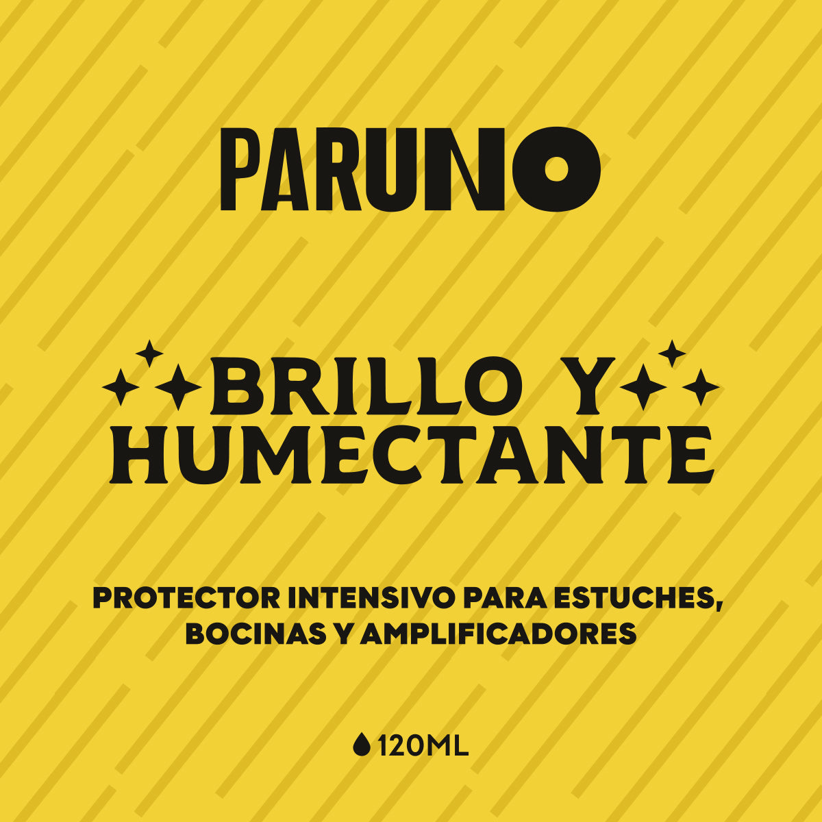 LIMPIADOR PARUNO BRILLO Y HUMECTANTE P/ESTUCHES, FUNDAS Y AMPLIS 120ML