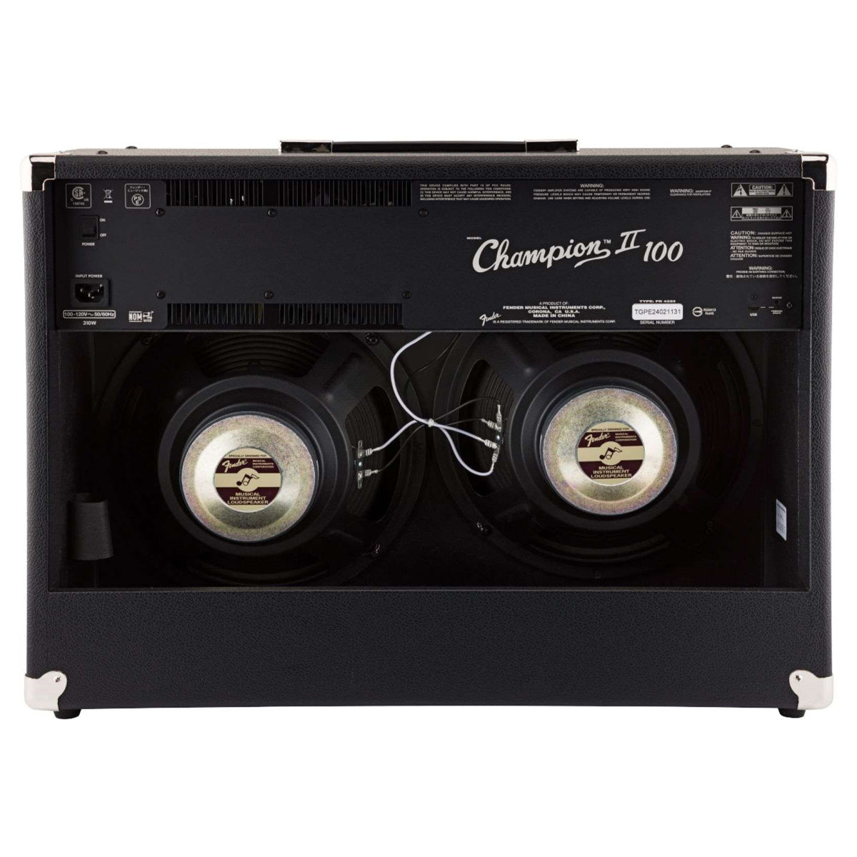 AMPLIFICADOR FENDER CHAMPION II 100