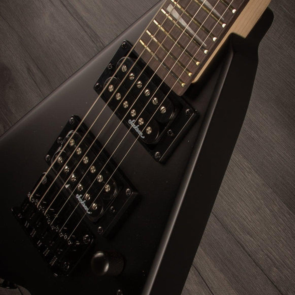 GUITARRA ELECTRICA JACKSON JS1X RR MINION AH FB SATIN BLACK