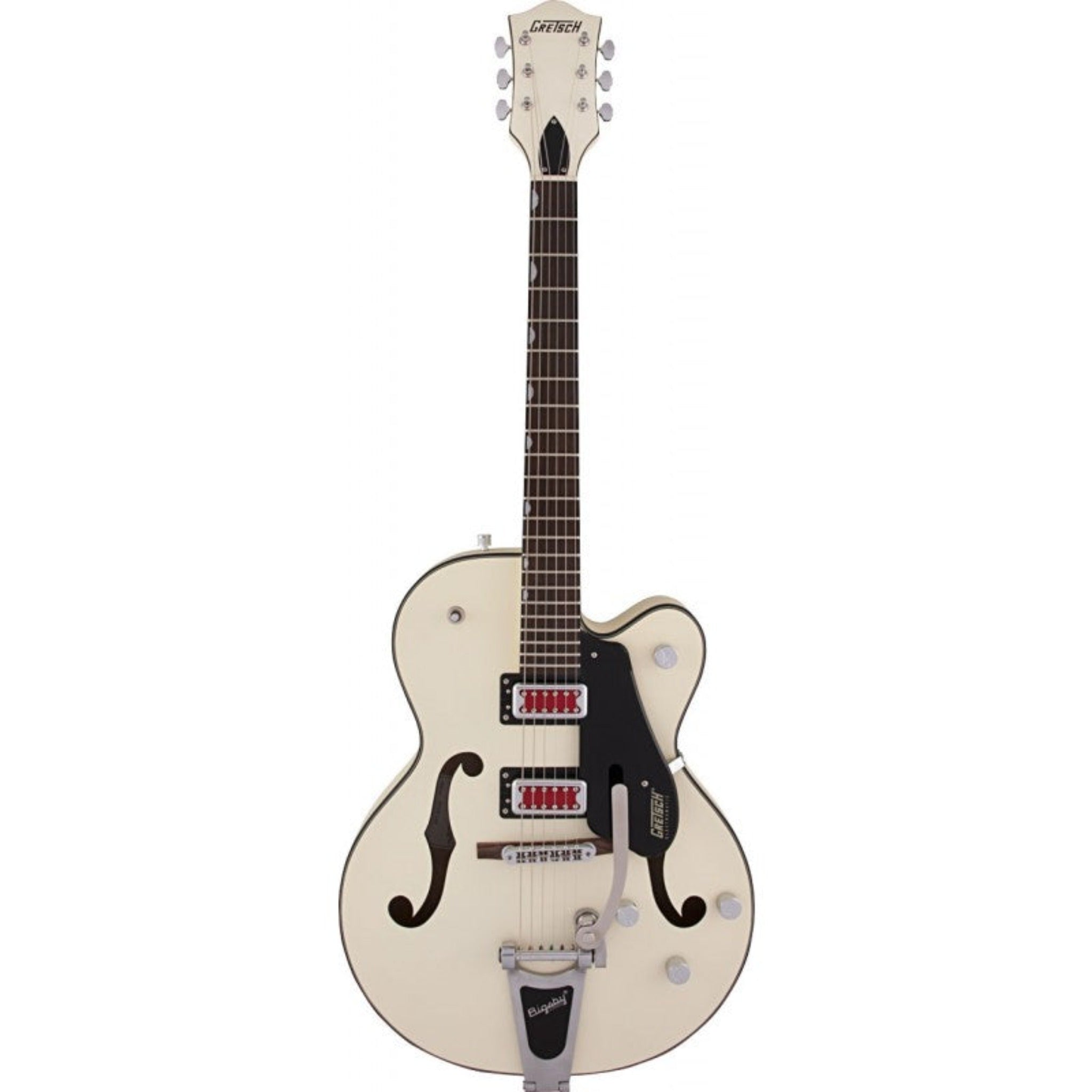 Guitarra Eléctrica Gretsch G5410T Electromatic Rat Rod Hollow Body Single Cut con Bigsby – Matte Vintage White