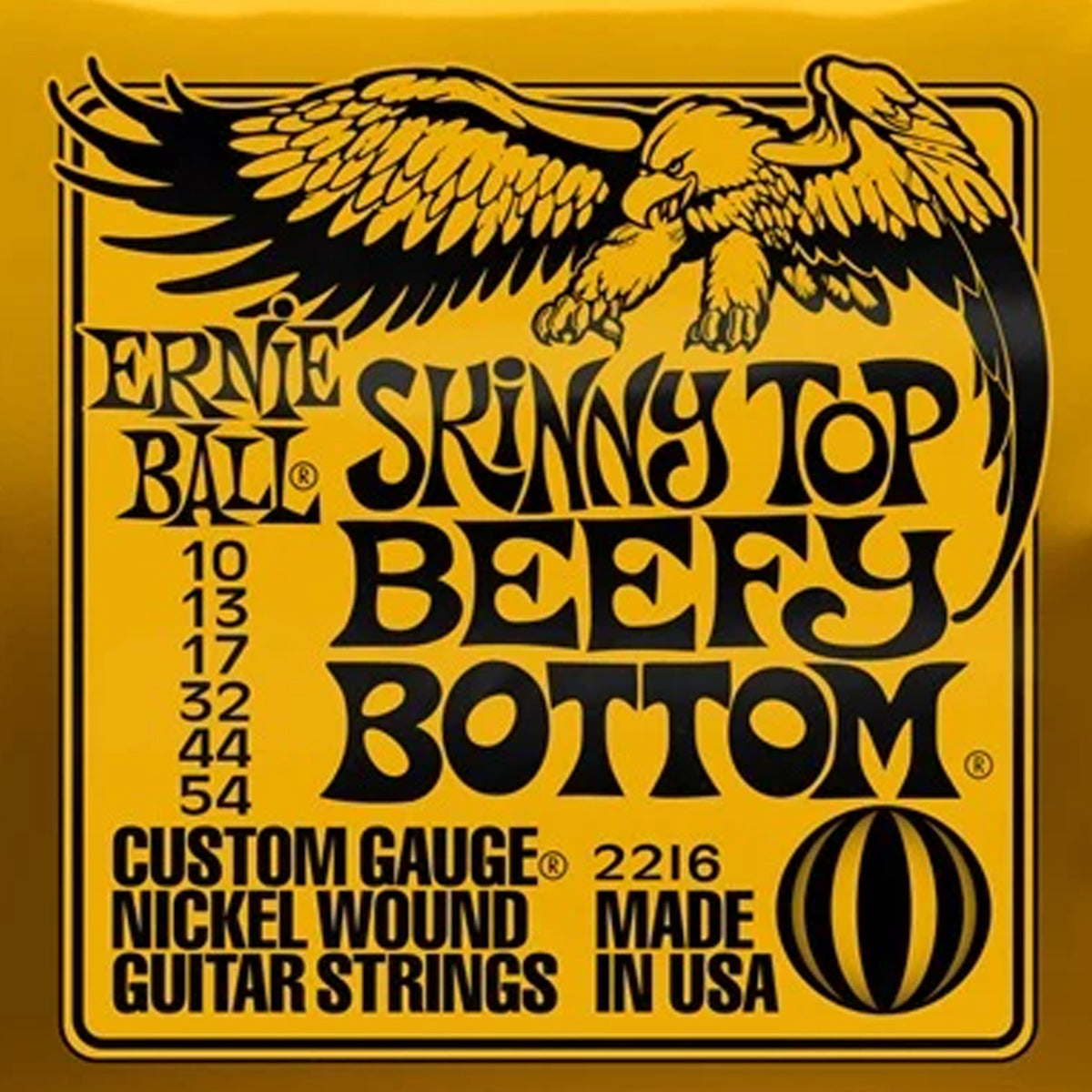 ENCORDADURA ERNIE BALL 2216 SKINNY TOP BEEFY BOTTOM SLINKY 10-54