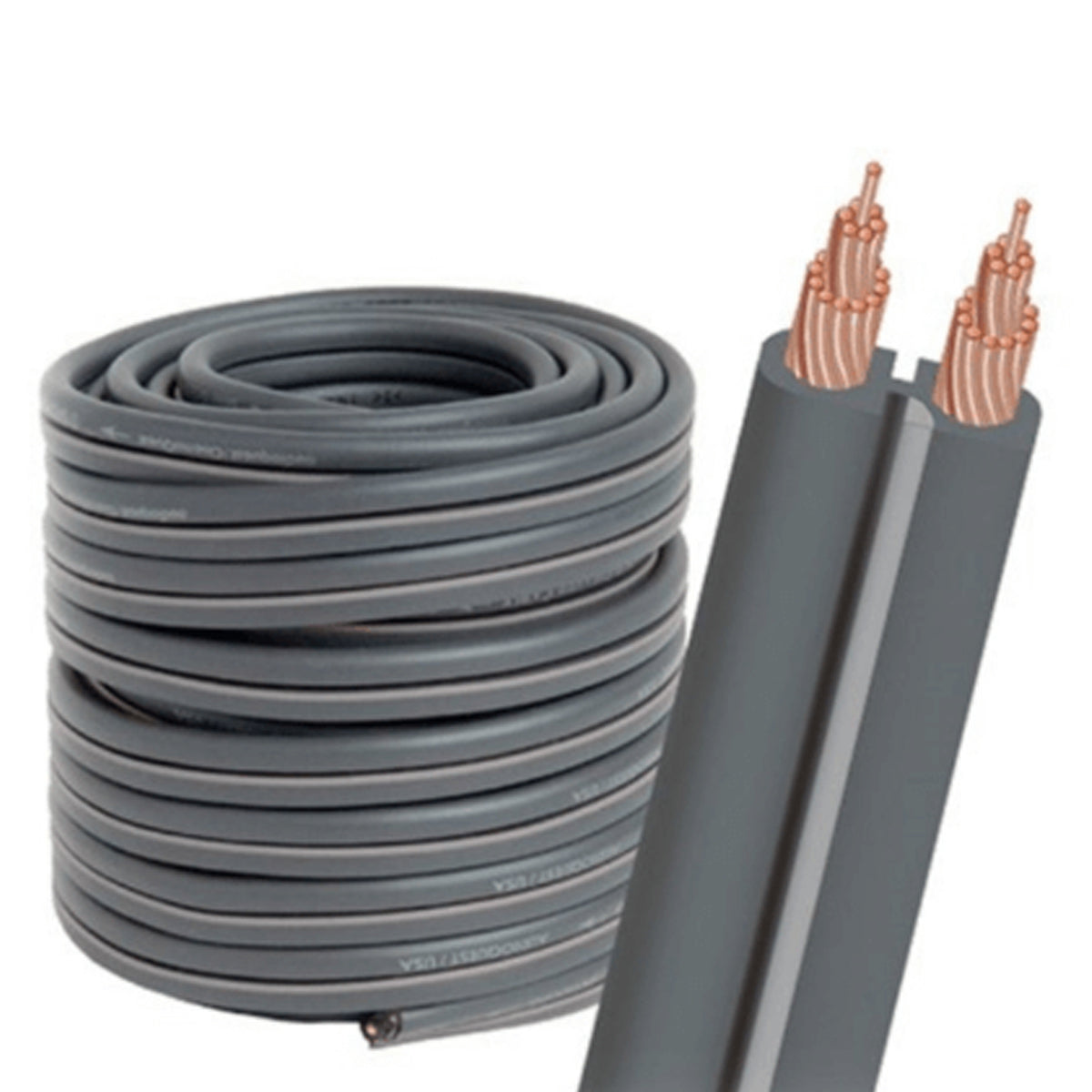 CABLE AUDIOQUEST ROLLO DE 15MTS X-2GRIS