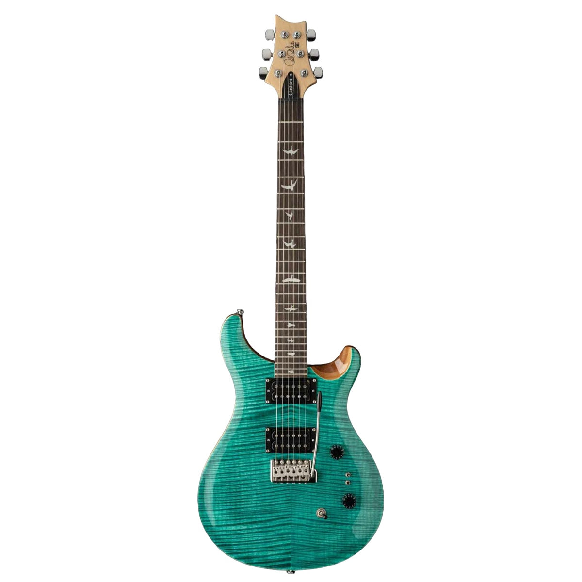 GUITARRA ELECTRICA PRS SE CUSTOM 24-08 TURQUOISE CON GIG BAG