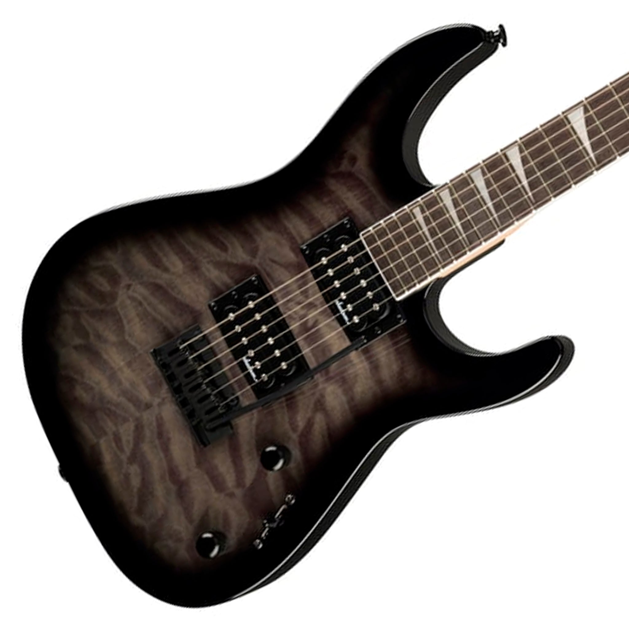 JACKSON JS20 DINKY 2PT TRANSPARENT BLACK