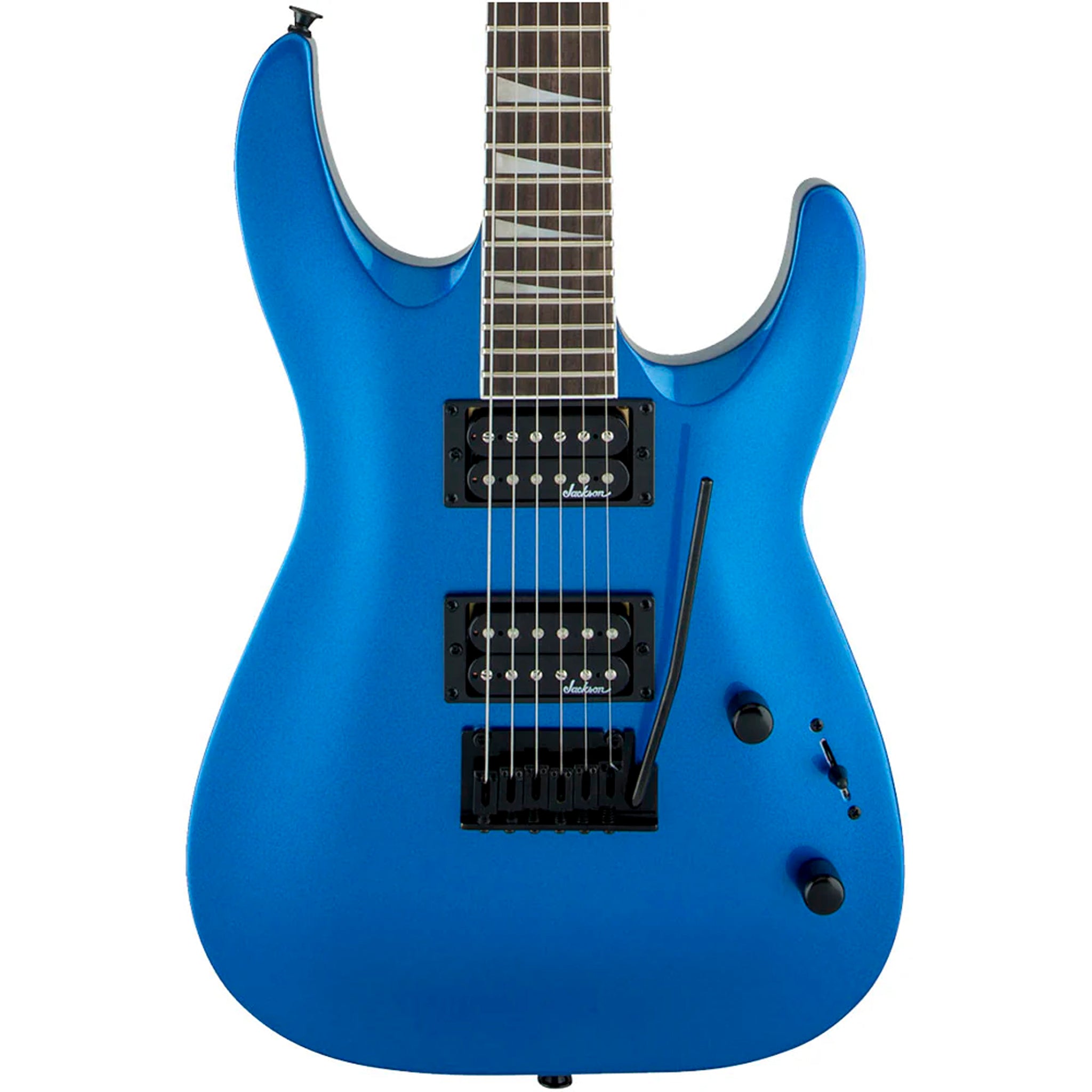 GUITARRA ELECTRICA JACKSON JS22 DINKY ARCH TOP METALLIC BLUE