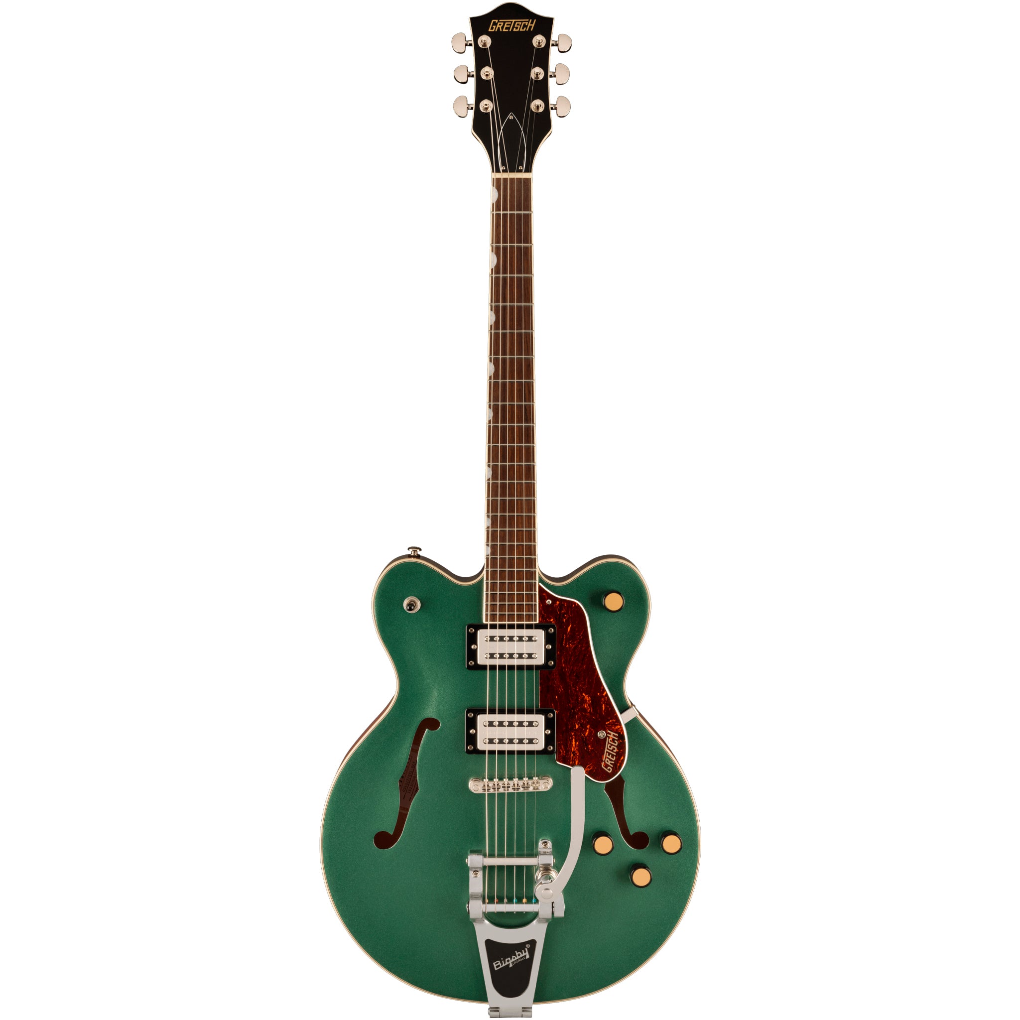 GRETSCH G2622T STREAMLINER DOUBLE-CUT BIGSBY STEEL OLIVE