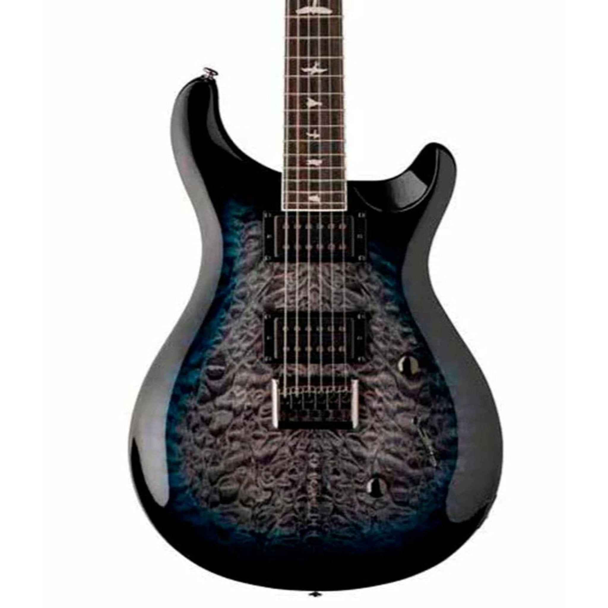 PRSE SE MARK, HOLCOMB BLUE BURST, GUITARRA ELECTRICA CON GIGBAG