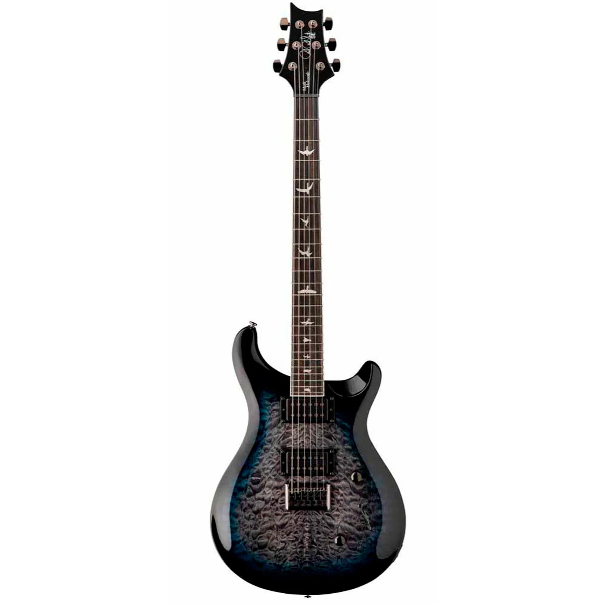 PRSE SE MARK, HOLCOMB BLUE BURST, GUITARRA ELECTRICA CON GIGBAG