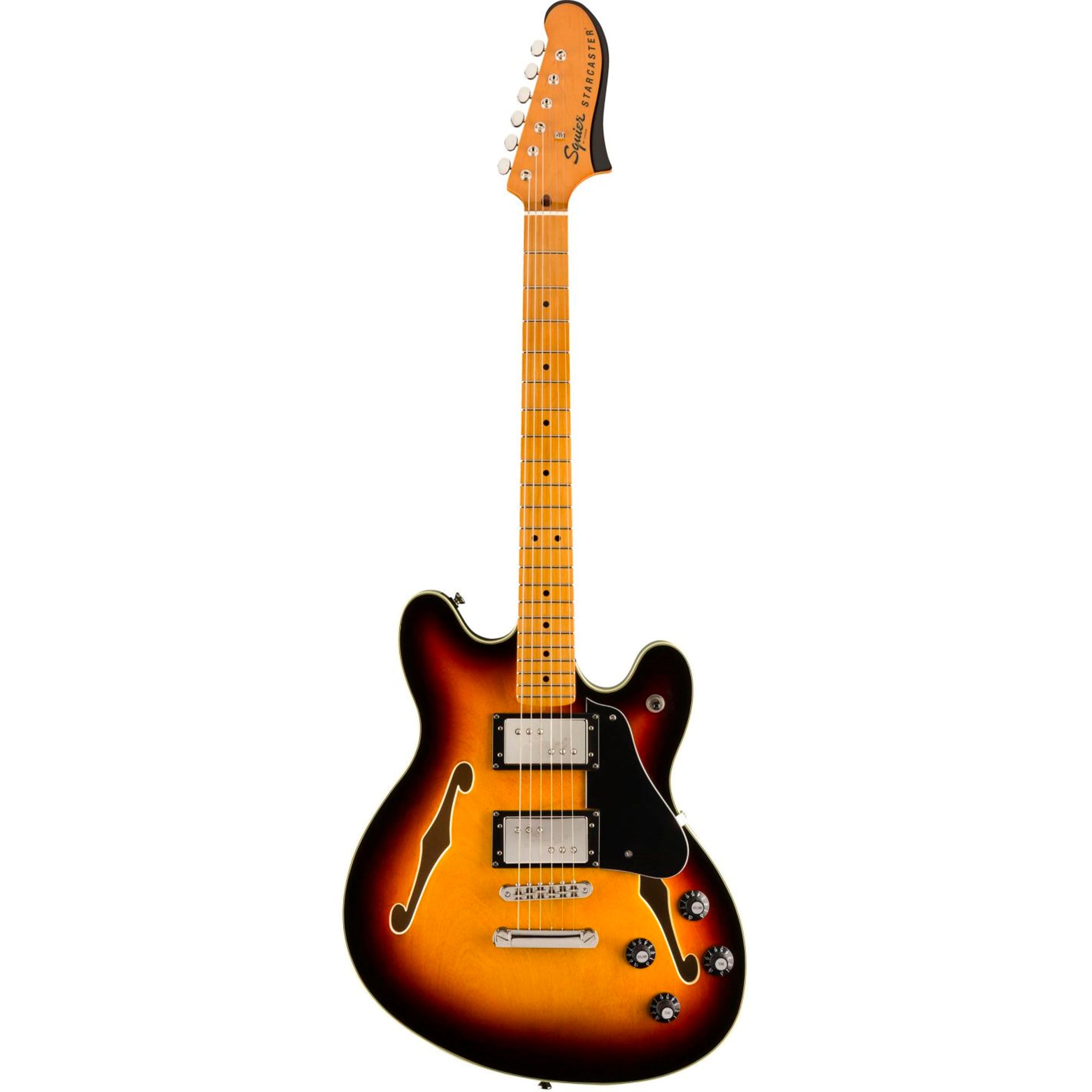Guitarra Electrica Squier CV Starcaster MN 3TS Sunburst