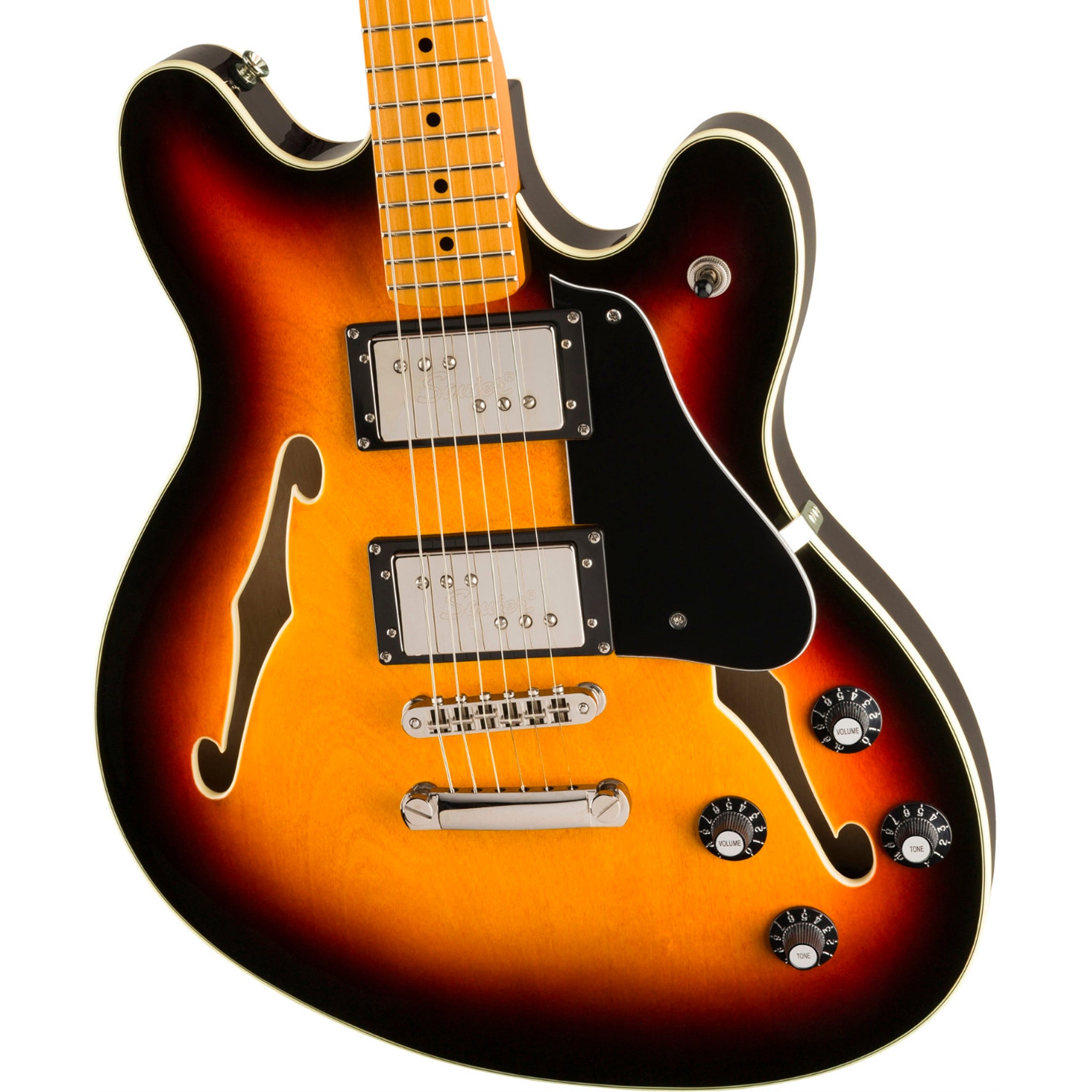 Guitarra Electrica Squier CV Starcaster MN 3TS Sunburst