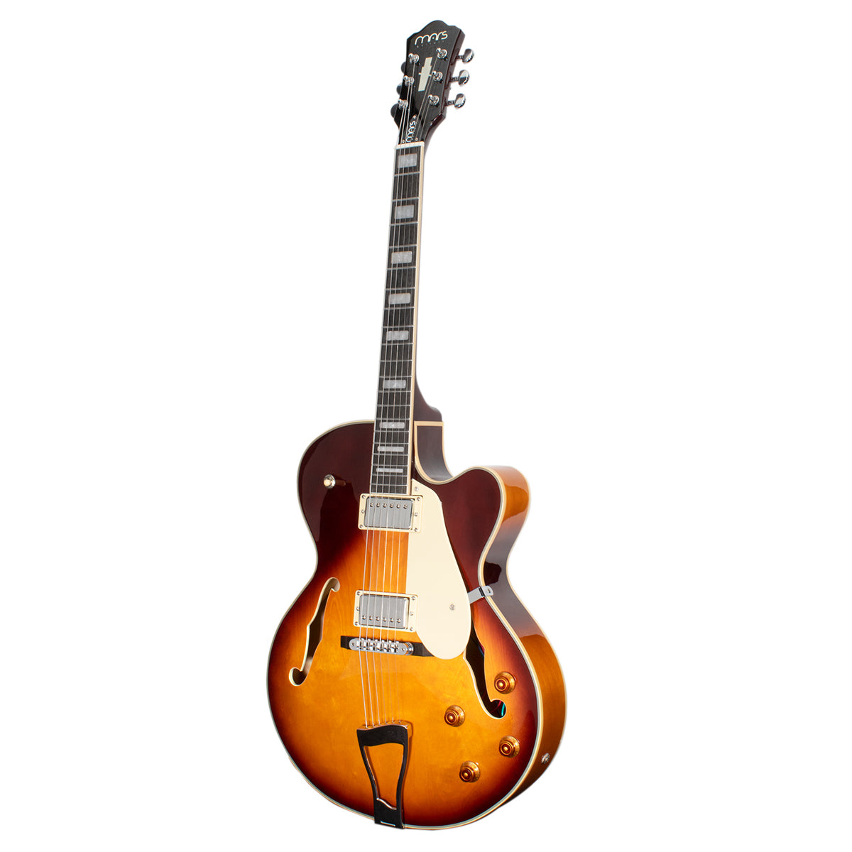 GUITARRA ELECTRICA MARS JAZZ ARCHTOP VIOLIN SUNBURST