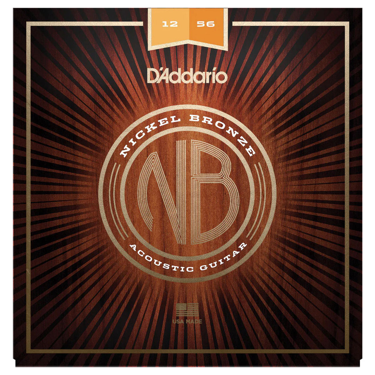 ENCORDADURA DADDARIO ACUSTICA NICKEL BRONCE NB1256