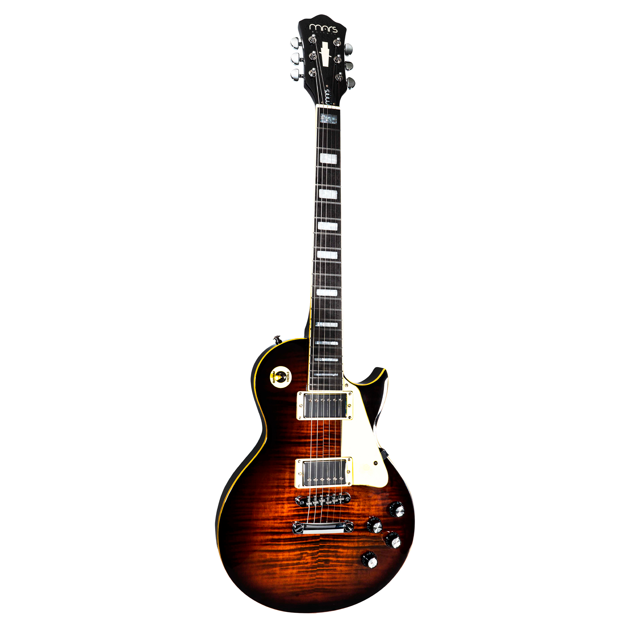 GUITARRA ELECTRICA MARS LP STD BROWN