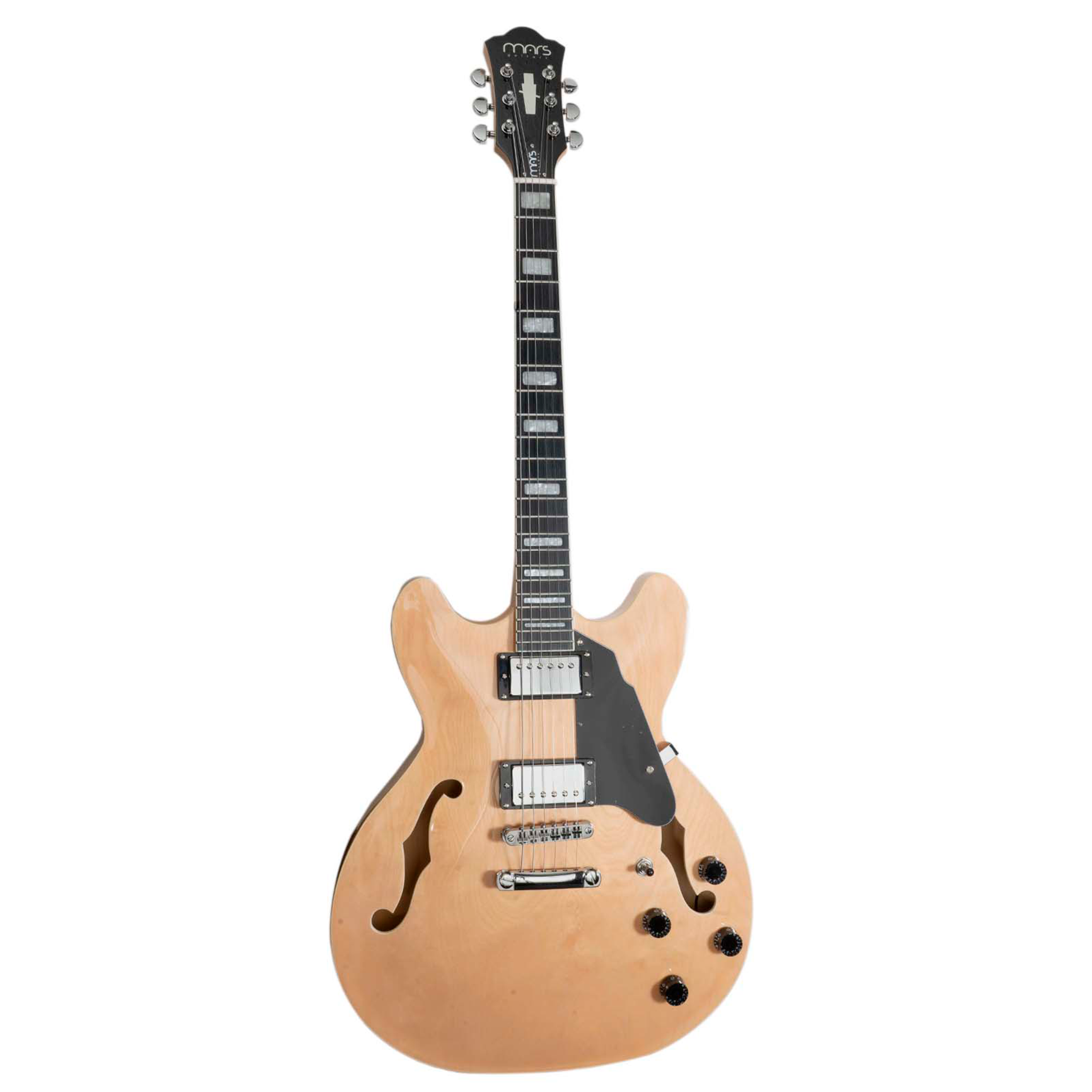 GUITARRA ELECTRICA MARS HOLLOWBODY 335 NATURAL