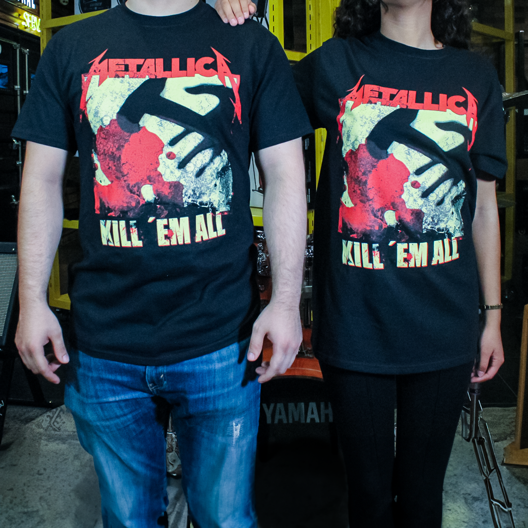 PLAYERA METALLICA KILL EM ALL TDMET001RT NE