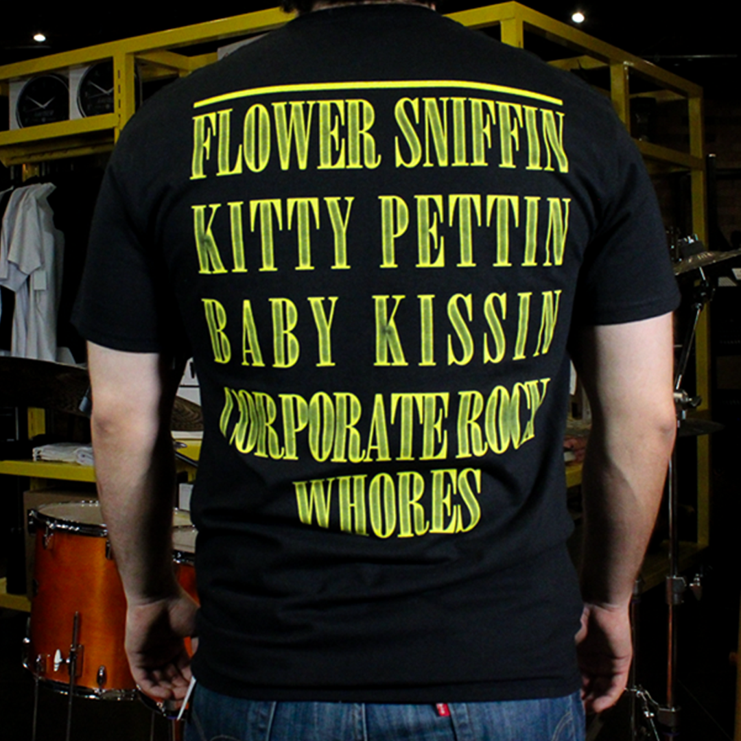 PLAYERA NIRVANA CARITA DOBLE ESTAMPADO