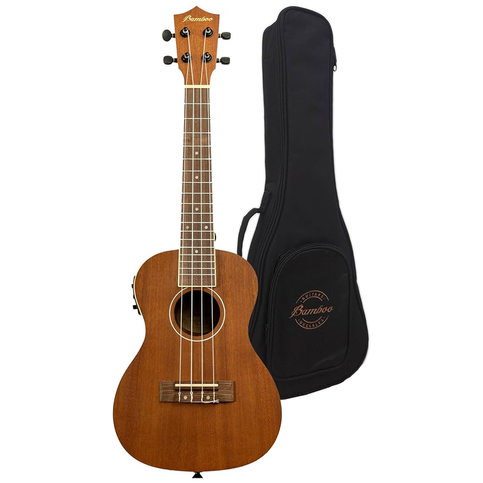 UKELELE BAMBOO CONCIERTO SAPELE U-23 C/FUNDA