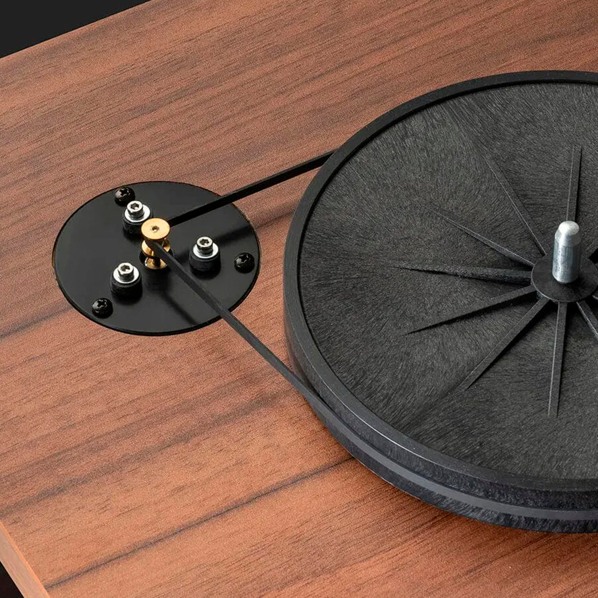 TORNAMESA PRO-JECT E1 BLUETOOTH WALNUT CON CAPSULA AUDIO TECHNICA AT 3600 L