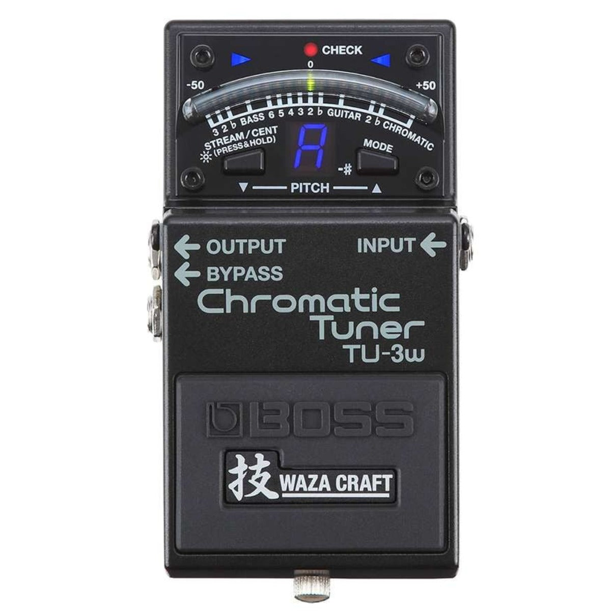 PEDAL AFINADOR BOSS WAZA CRAFT NEGRO