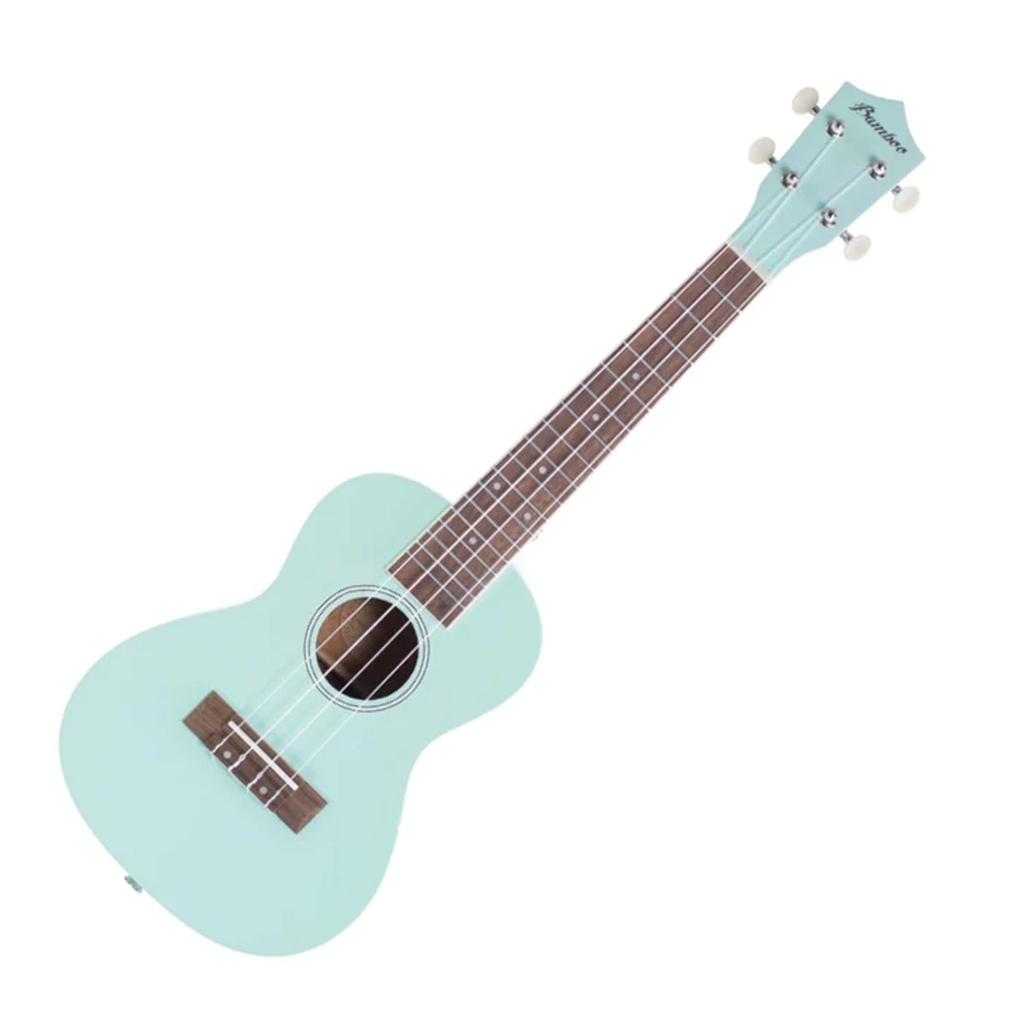 UKELELE BAMBOO SOPRANO ESTUDIO VERDE AGUA U-21-LGN C/FUNDA