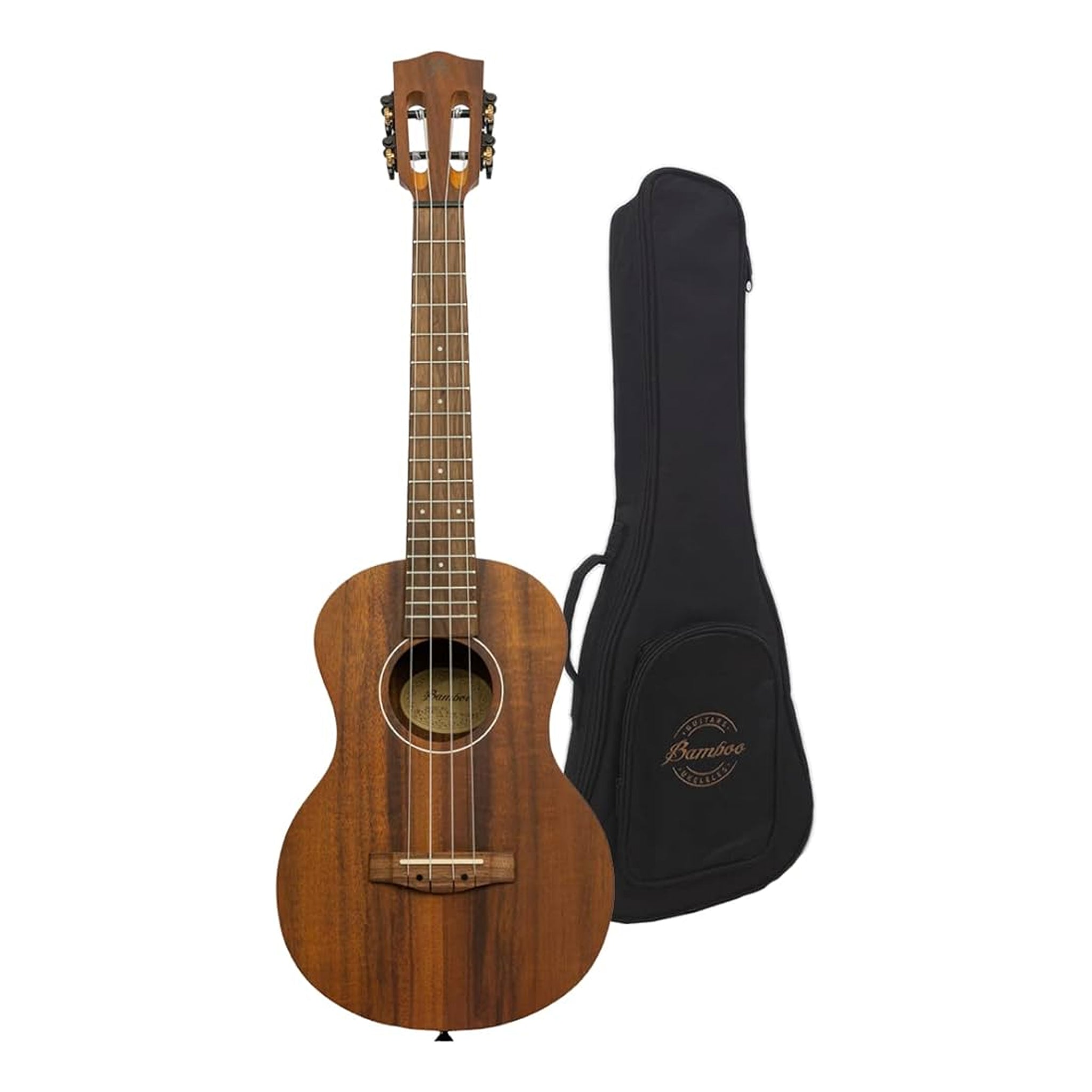 UKELELE BAMBOO TENOR ELECTROACUSTICO KOA NEW U-26-KOA-NQ C/FUNDA