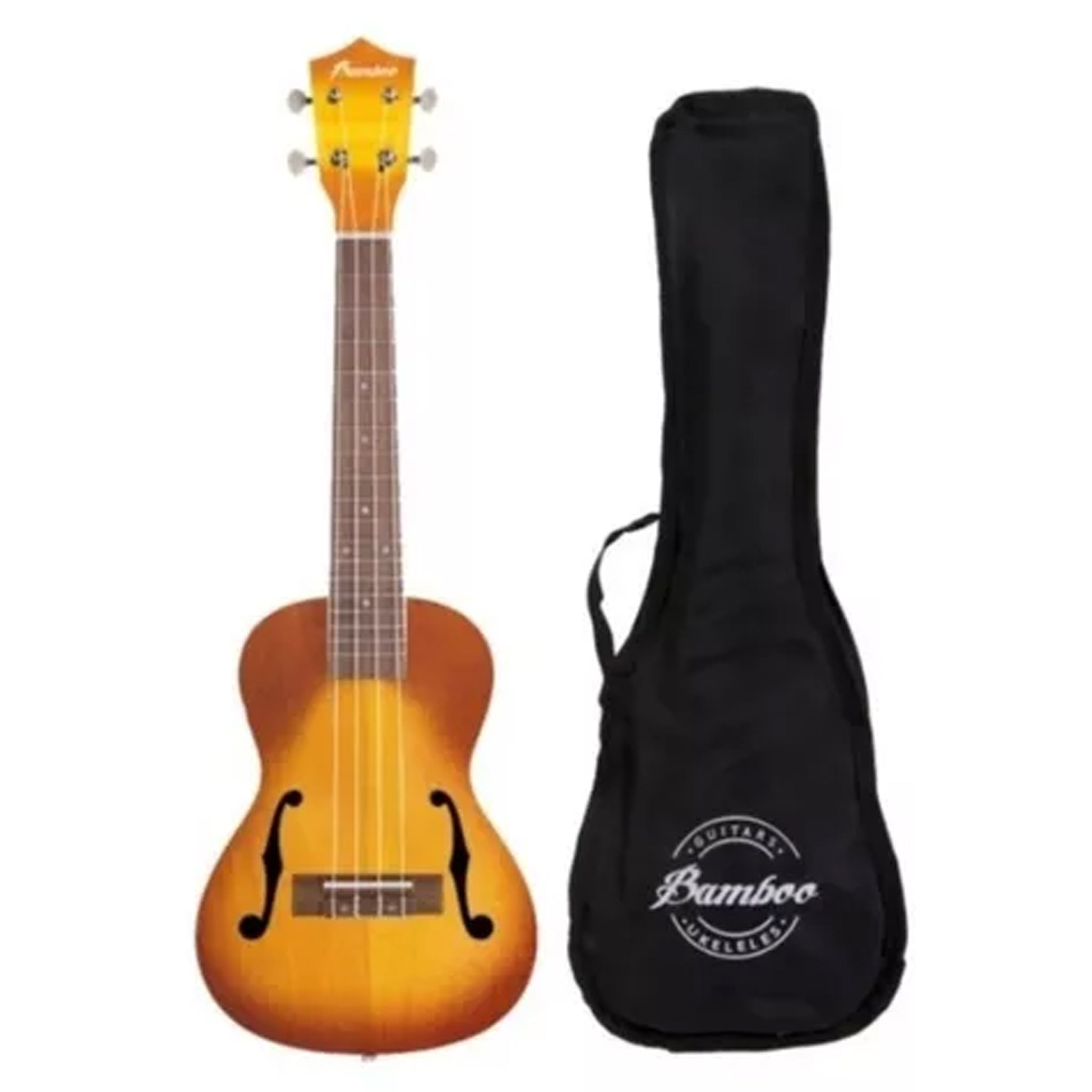 UKELELE BAMBOO CONCIERTO VIOLIN SBS U-23 C/FUNDA