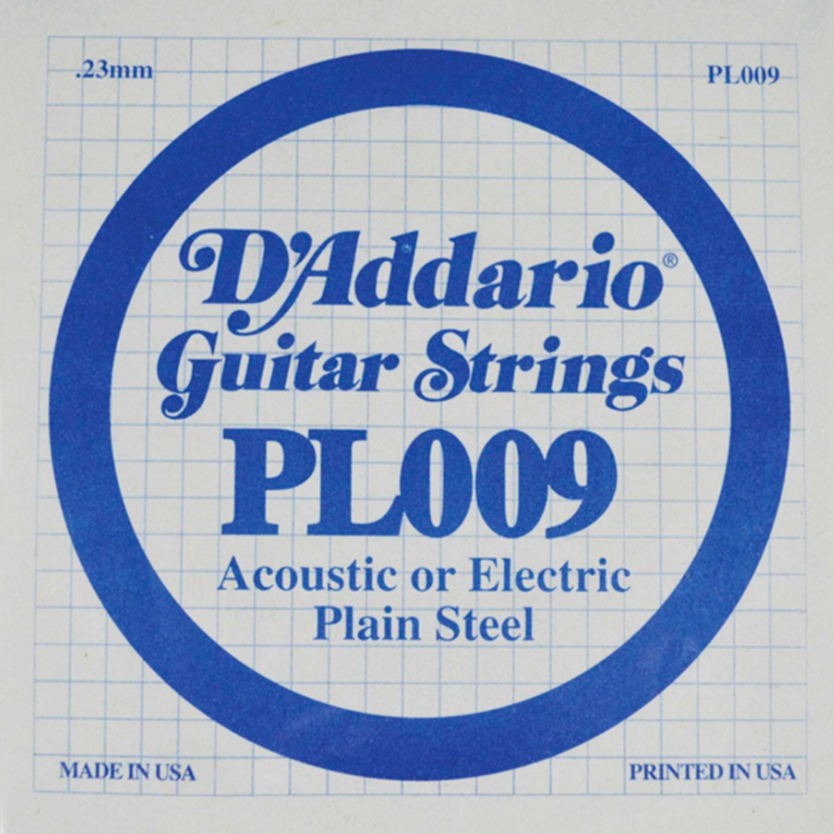 CUERDA P/GUITARRA ELECTRICA DADDARIO 009