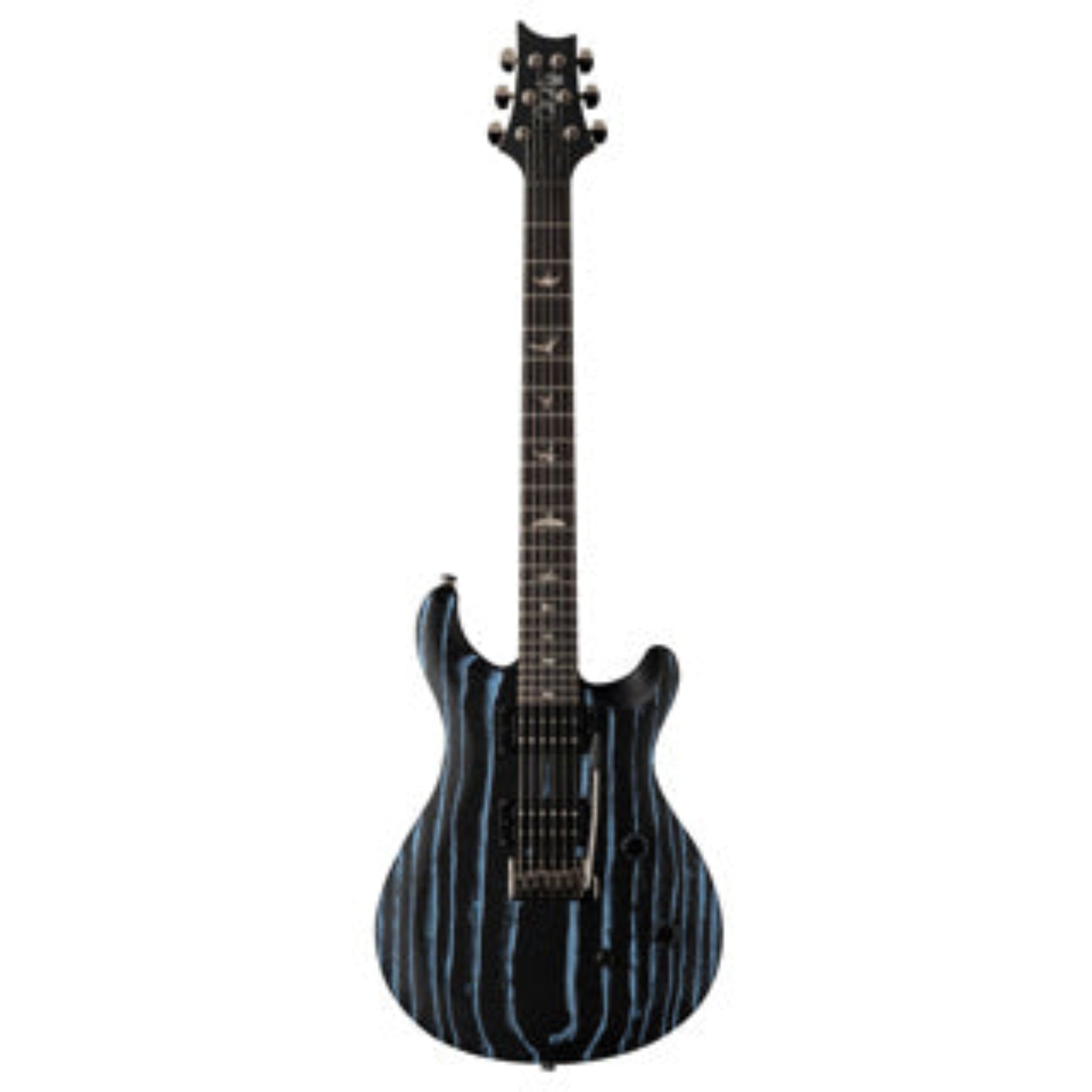 PRS SE CE24 SWAMP ASH SANDBLASTED BLUE, GUITARRA ELECTRICA