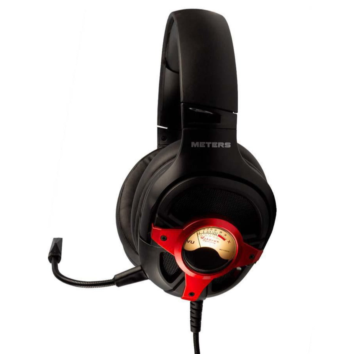 AUDIFONOS METERS MOD M-LEVEL-UP-RED