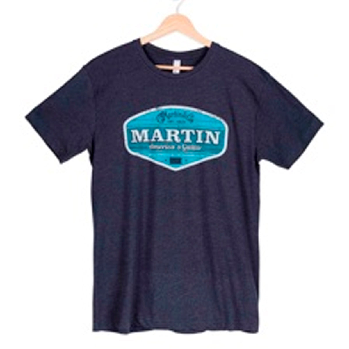 PLAYERA MARTIN RETRO BLUE G