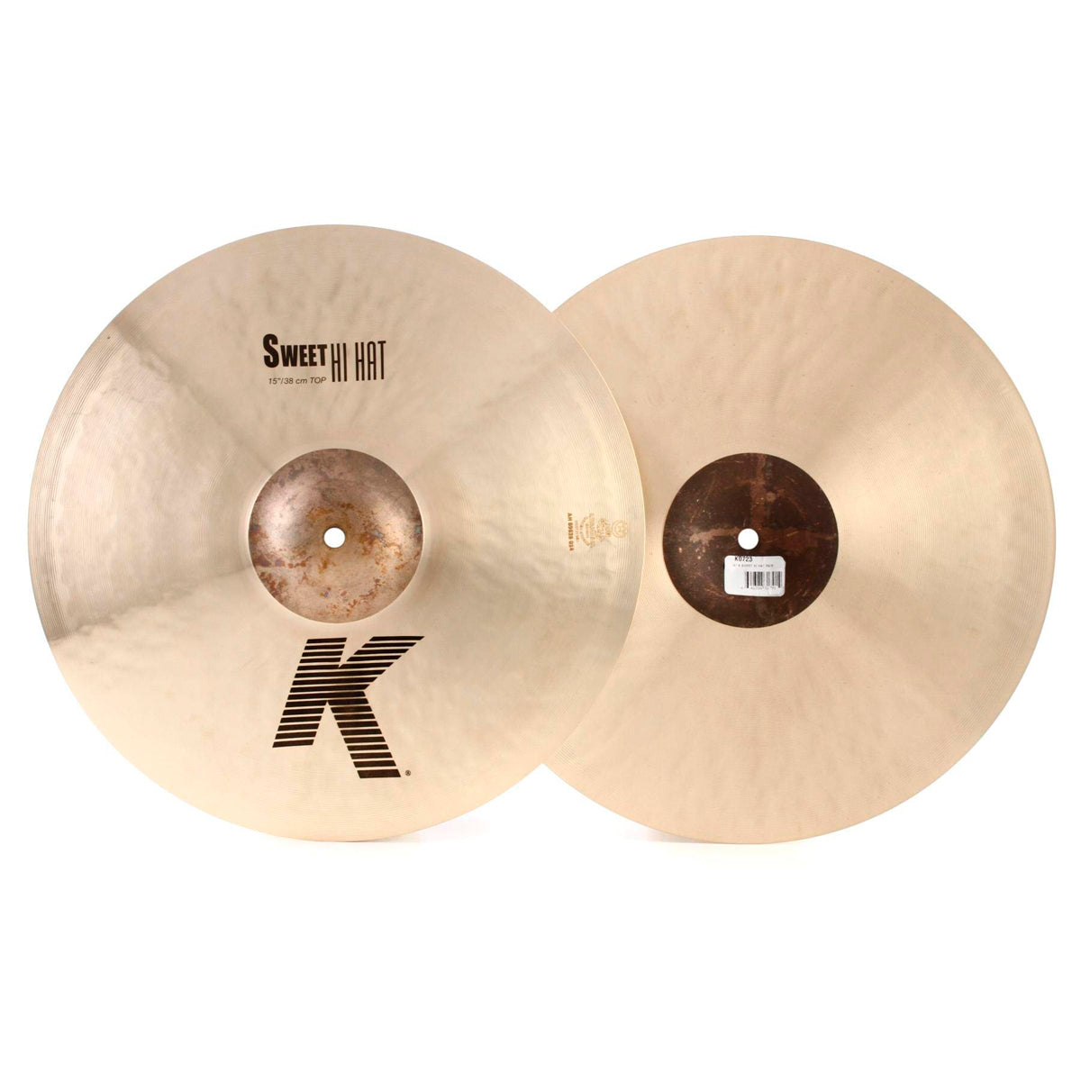 PLATILLO ZILDJIAN K 15 SWEET HIHATS PAIR