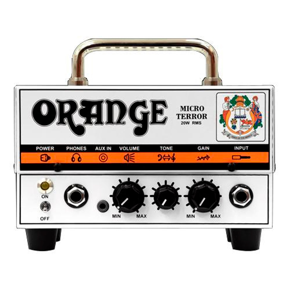 AMPLIFICADOR ORANGE ''MICRO'' PARA GUITARRA ELECTRICA, 20W(ANTES MT20)