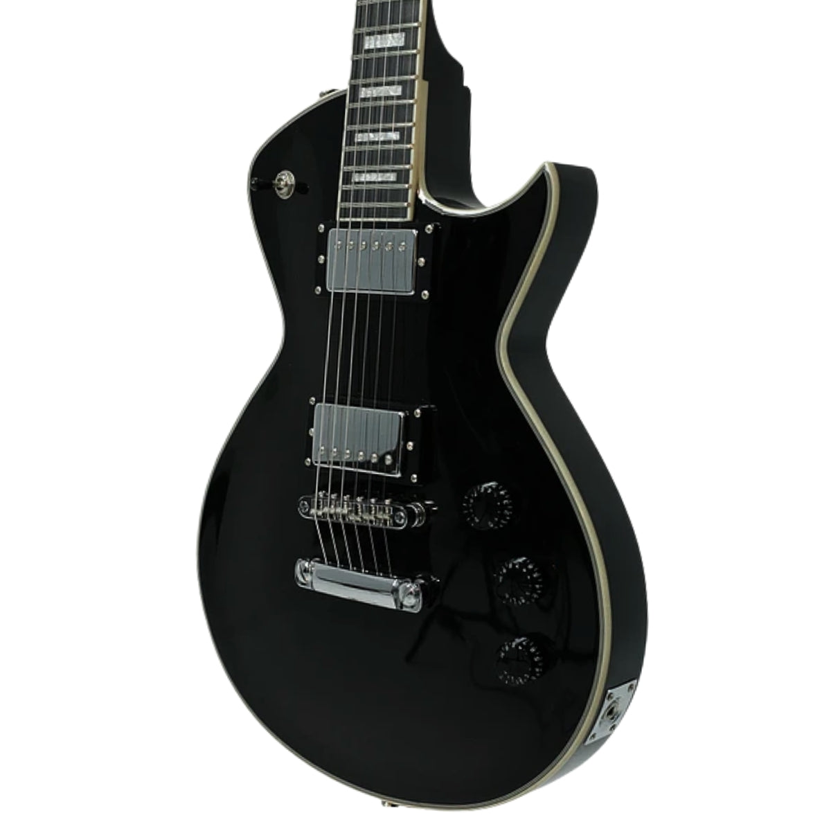 GUITARRA ELECTRICA TAGIMA TIPO LP MIRACH NEGRO MIRACH-BK-DF