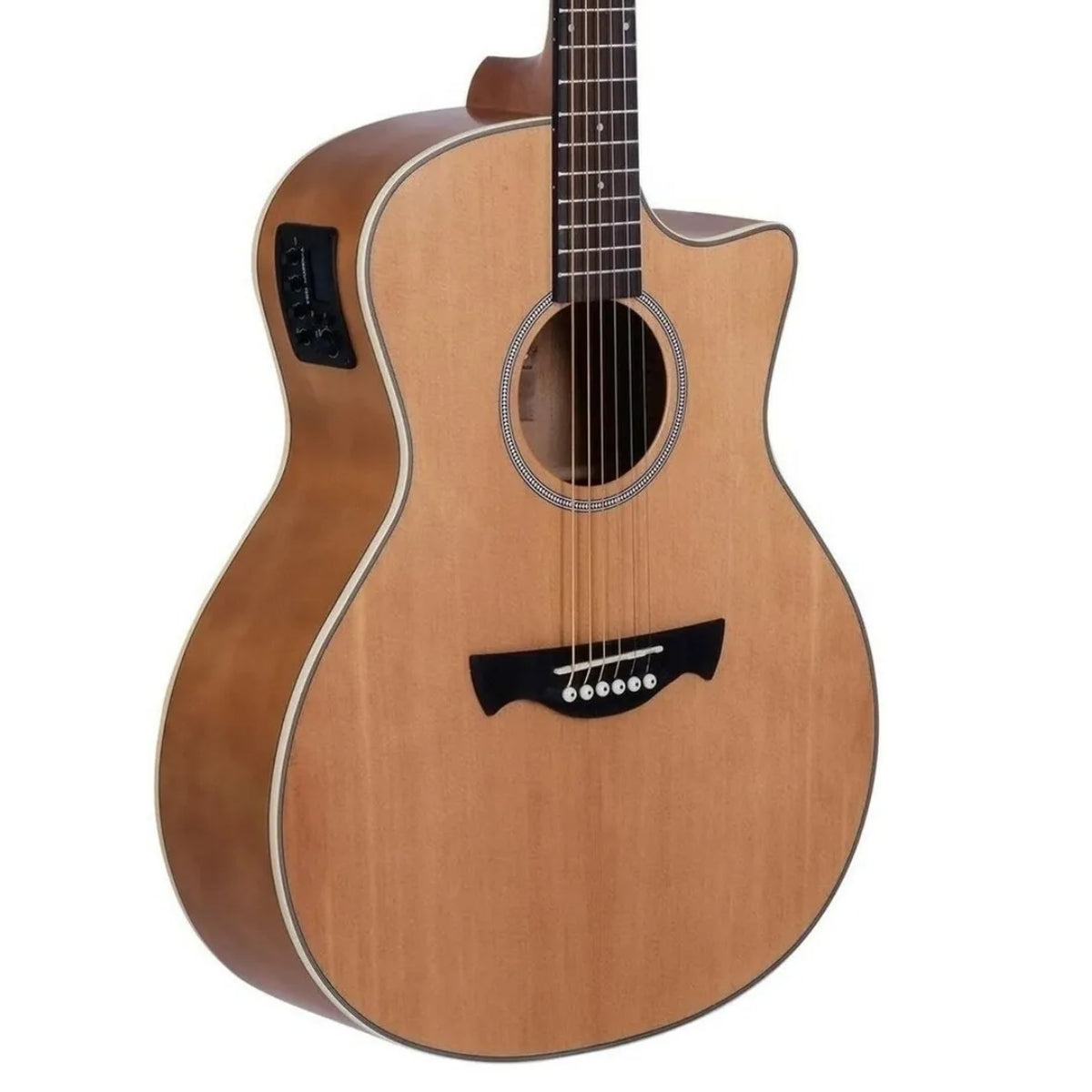 GUITARRA ELECTROACUSTICA TAGIMA TW NAT CORTE MEDIO JUMBO TW-29-EQ-NTS