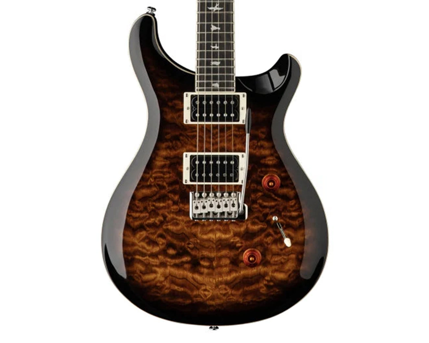 Guitarra Eléctrica PRS SE Custom 24 Quilted Black Gold Sunburst