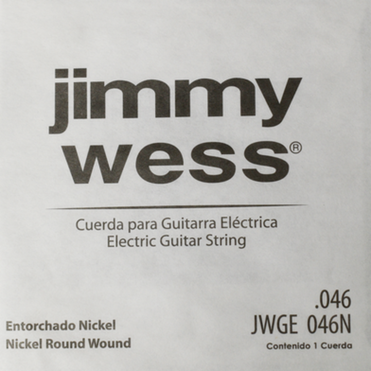 CUERDA P/GUITARRA ELECTRICA JIMMYWESS PRO 6A NIQ46