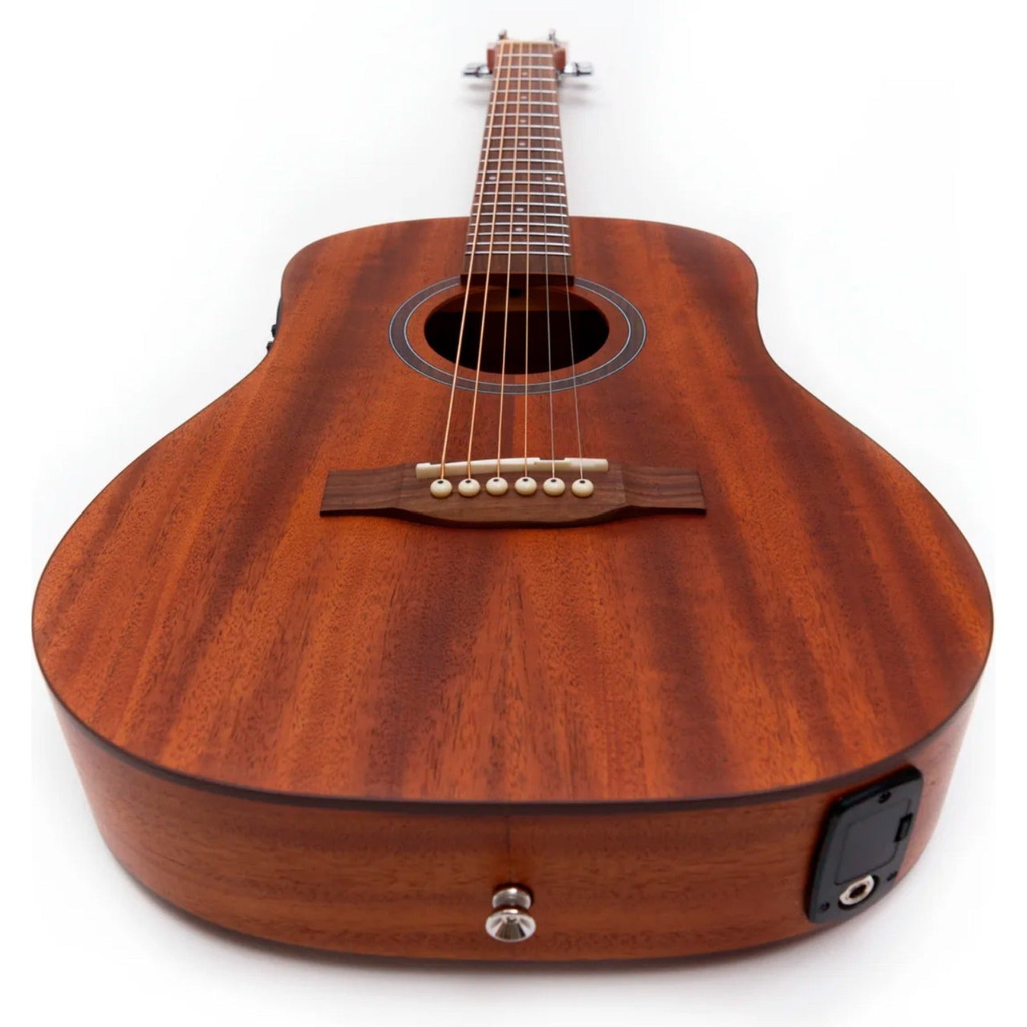 GUITARRA ELECTROACUSTICA BABY BAMBOO MAHOGANY 34" C/FUNDA