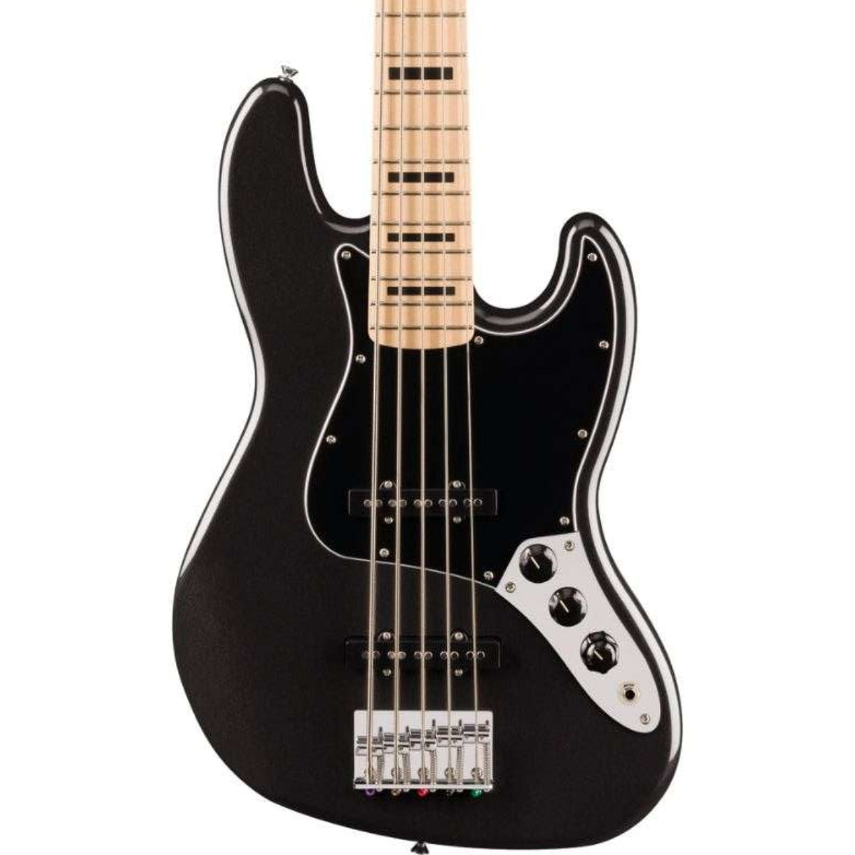 SQUIER AFFINITY JAZZ BASS V ACTIVE MN METALLIC BLACK