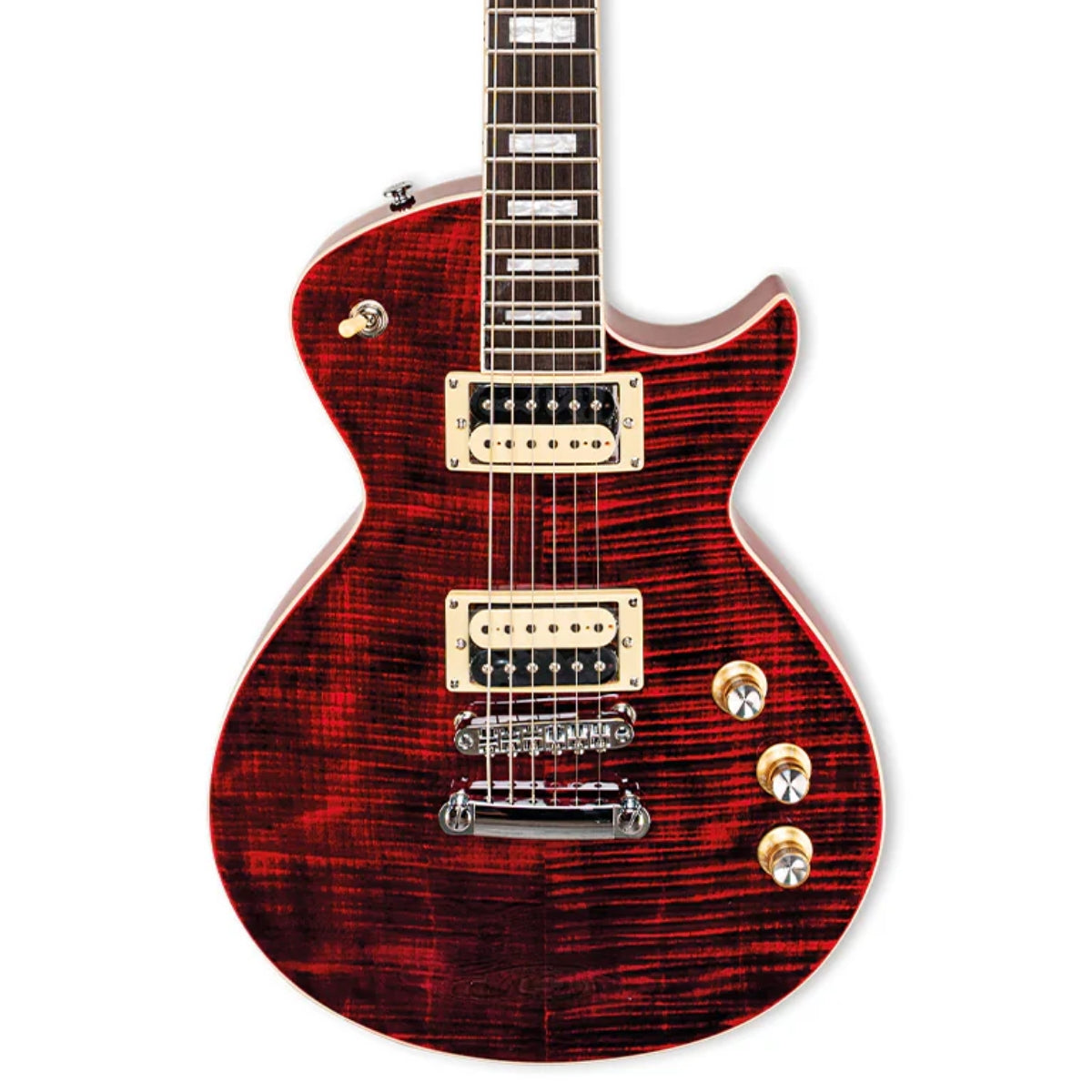 Guitarra Eléctrica Tagima Tipo LP Classic Mirach Flamed TRD-DF