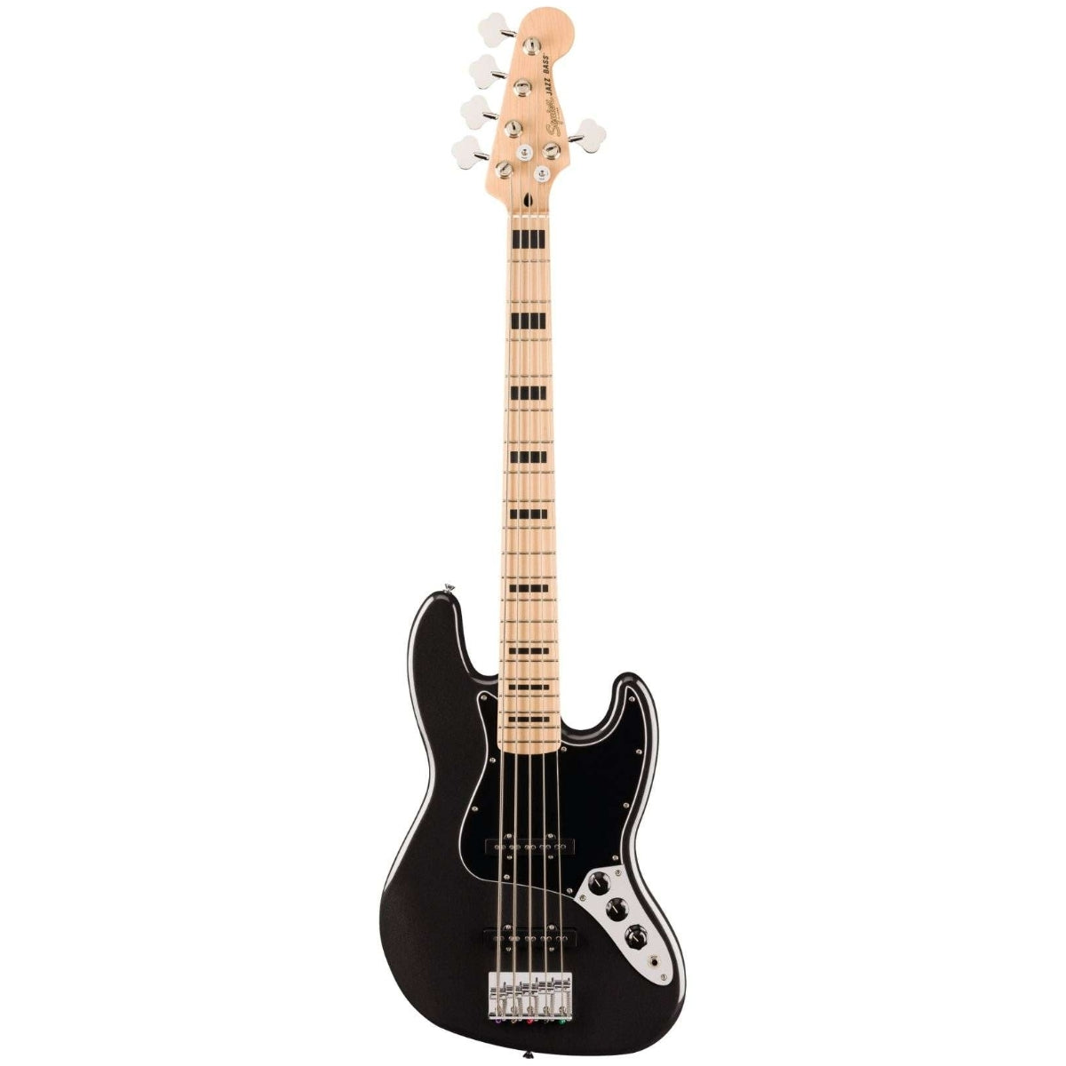 SQUIER AFFINITY JAZZ BASS V ACTIVE MN METALLIC BLACK