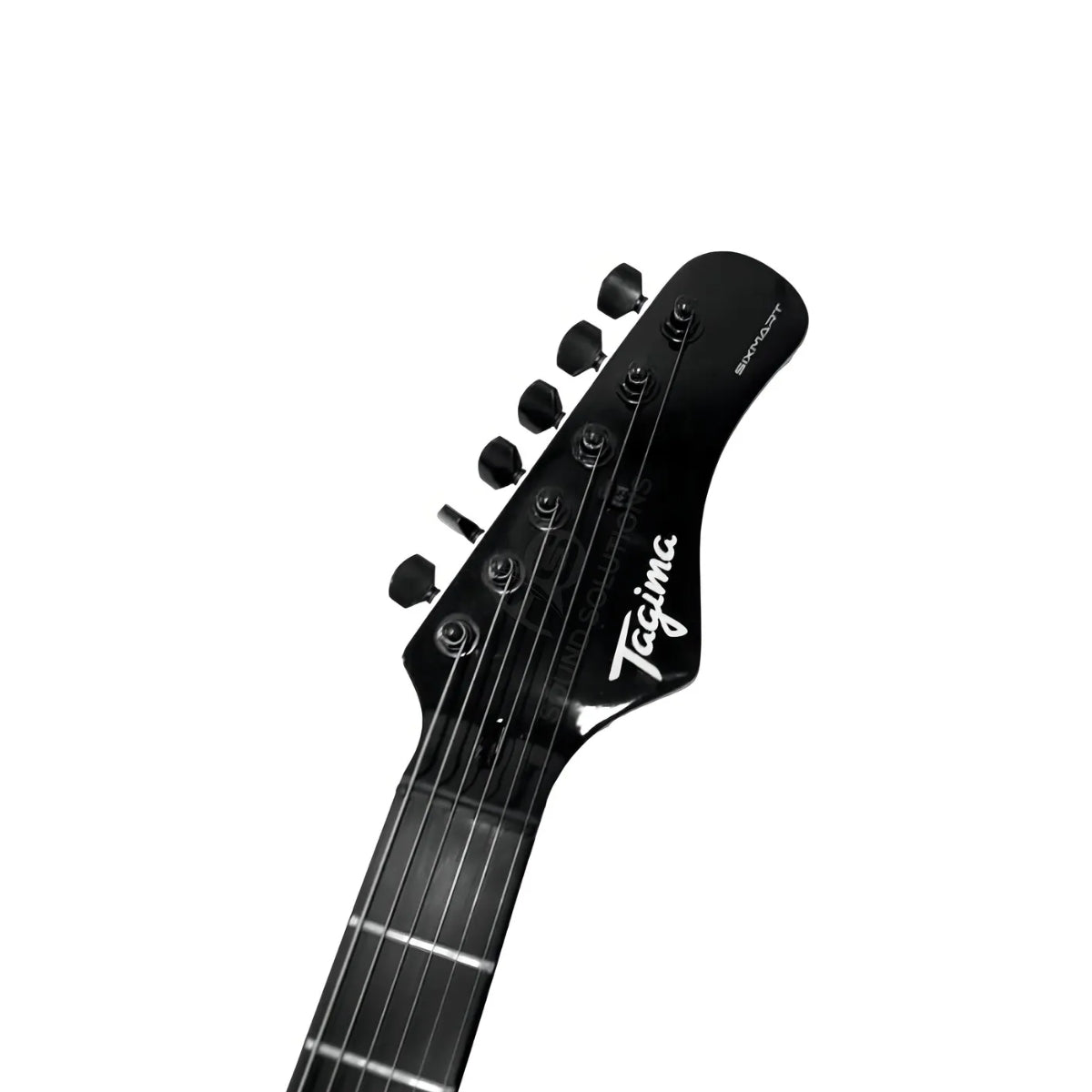 GUITARRA ELECTRICA TAGIMA LP BASSWOOD NEGRO SIXMART-SC-MDSV-DF-BK