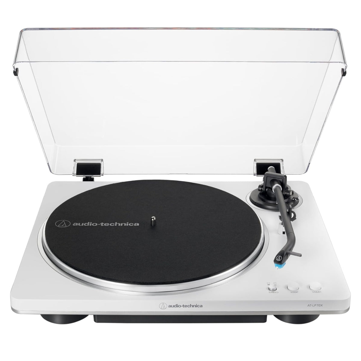 TORNAMESA AUDIOTECHNICA SILVER BLANCA AT-LP70X-WS
