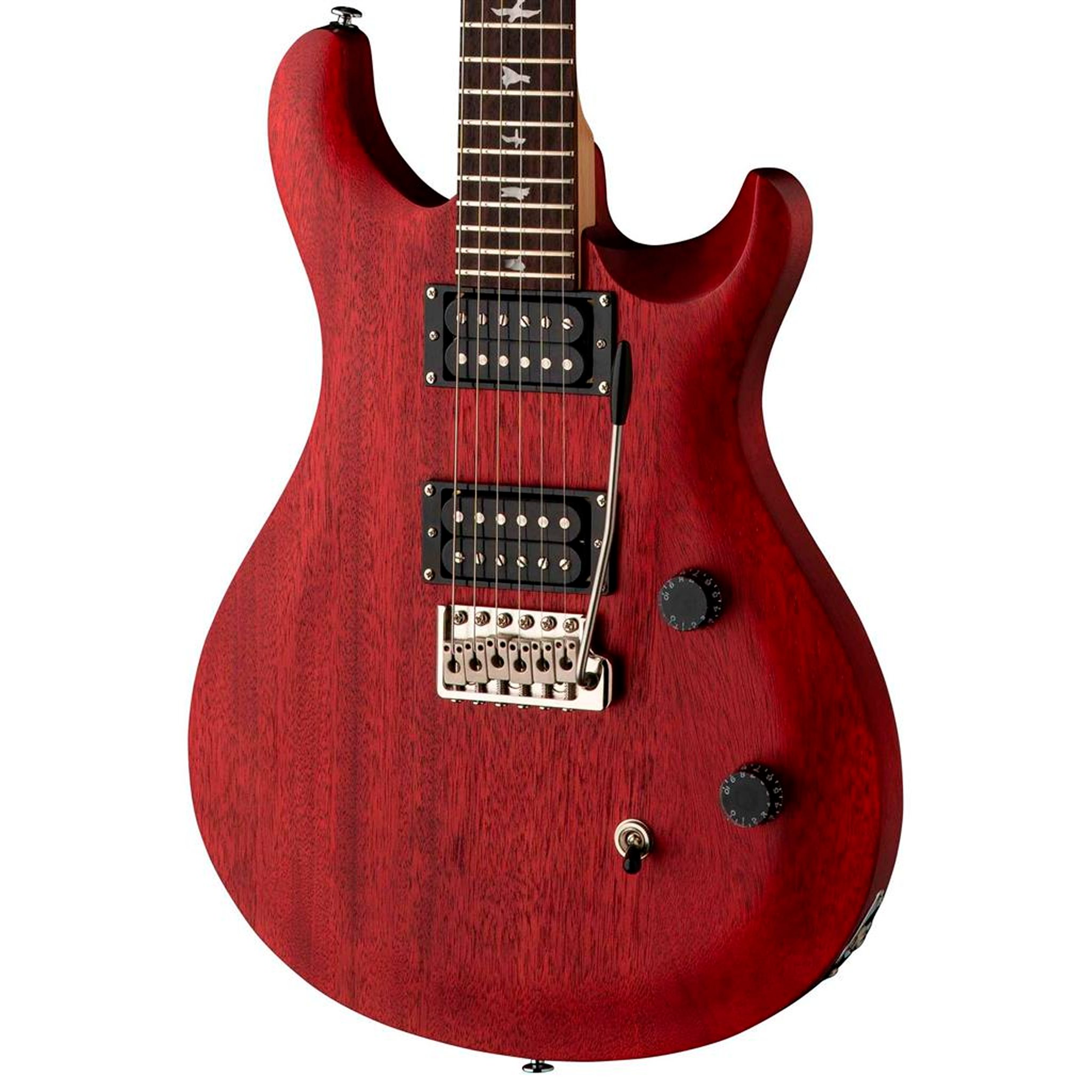 PRS SE CE 24 Standard Satin, Vintage Cherry, Guitarra Eléctrica con Gig Bag