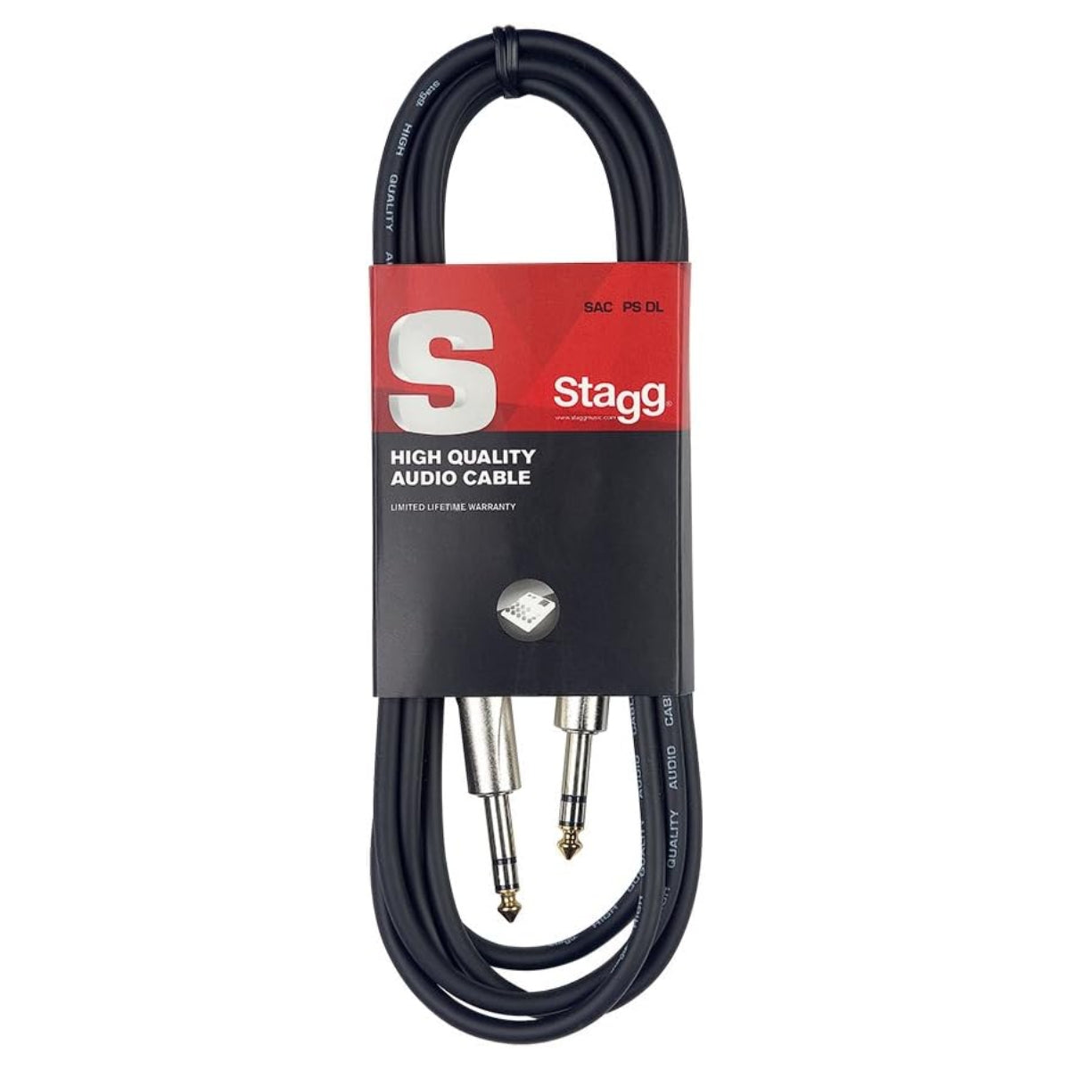 CABLE STAGG SERIE N AUX/AUX ESTEREO 1 MT