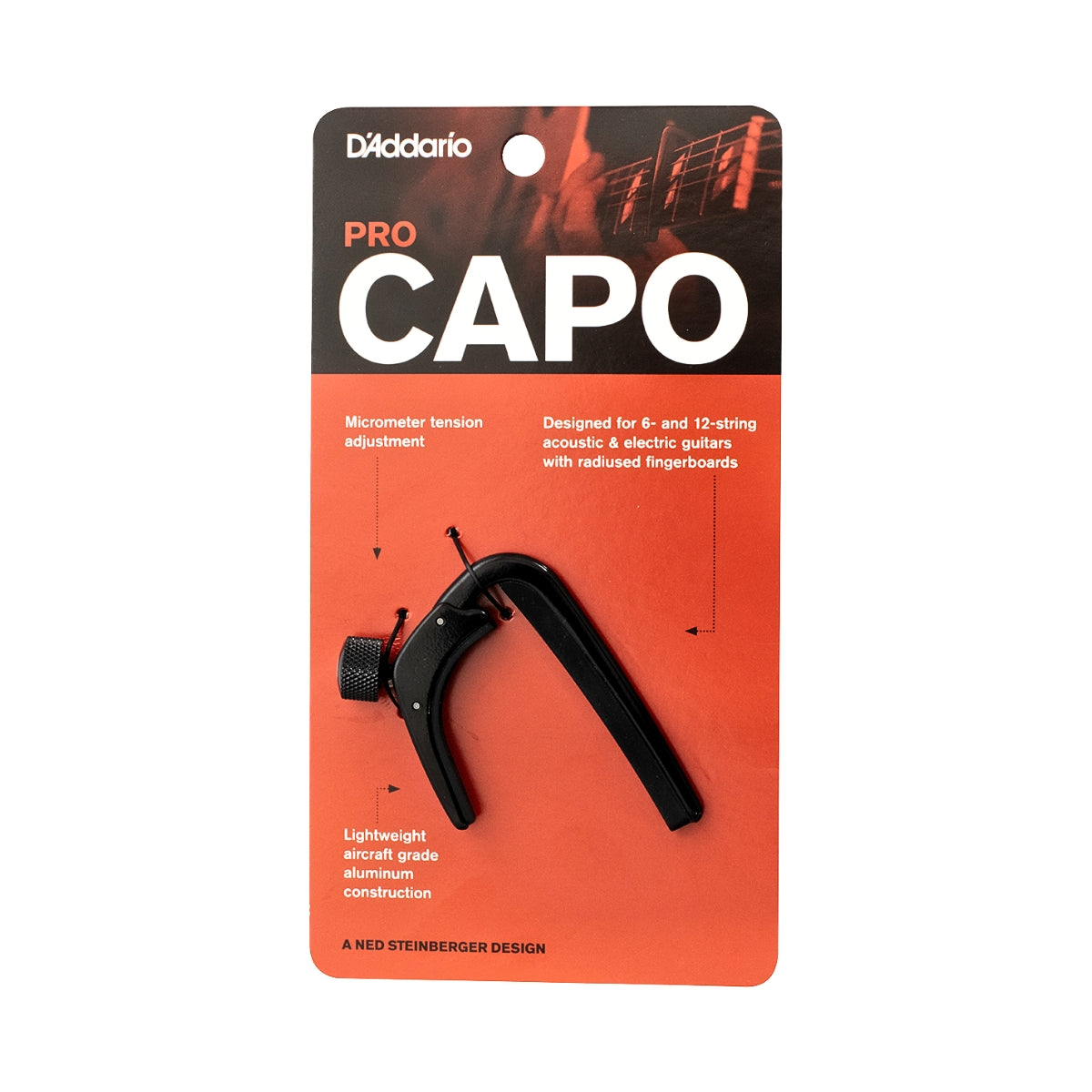 Capodastro Planet Waves PW-CP-02 Ajustable