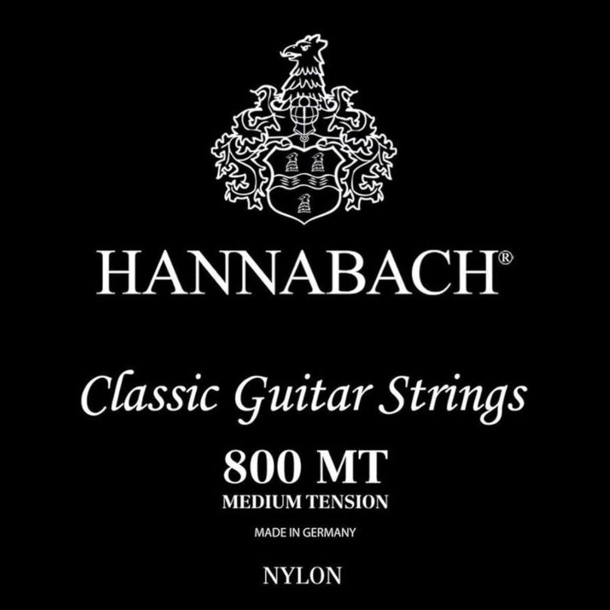 Hannabach Guitarra Nylon Tensión Media 800 MT