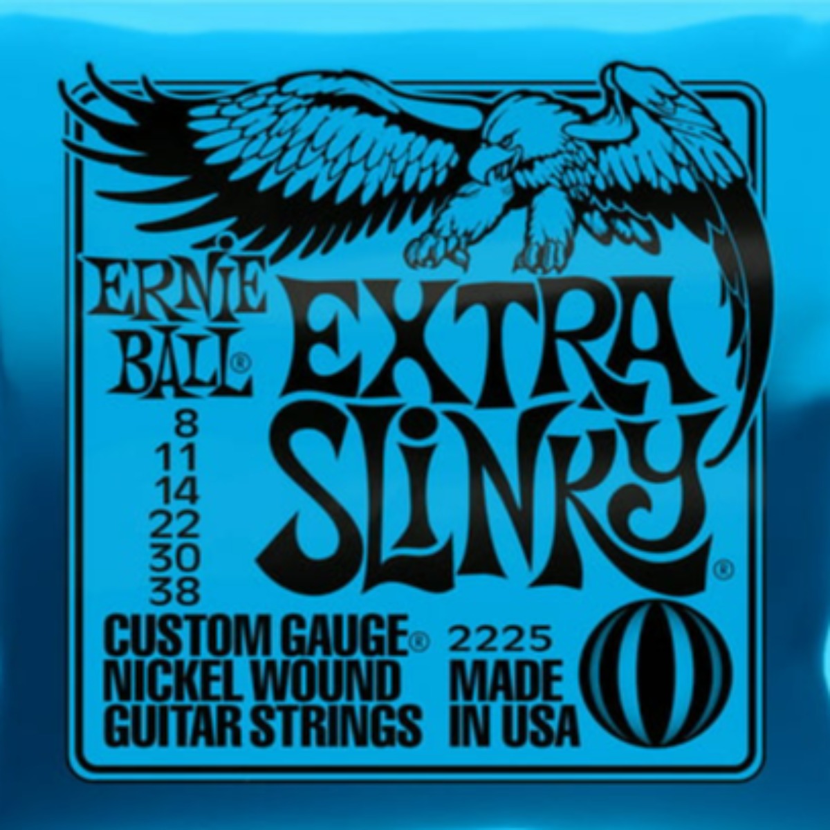 CUERDA P/GUITARRA ELECTRICA ERNIE BALL XSLINKY 038